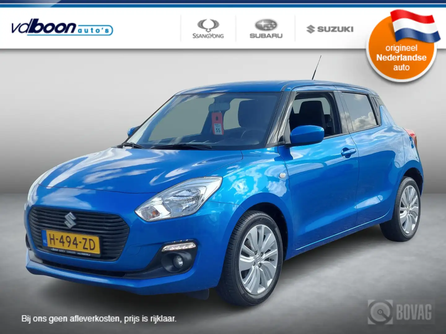 Suzuki Swift 1.2 Select Smart Hybrid AIRCO | APP NAVI | LMV | r Blauw - 1