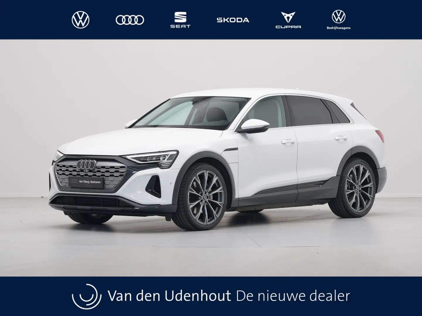 Audi Q8 e-tron 50 quattro Advanced Edition 95 kWh Leer Camera Pri Wit - 1