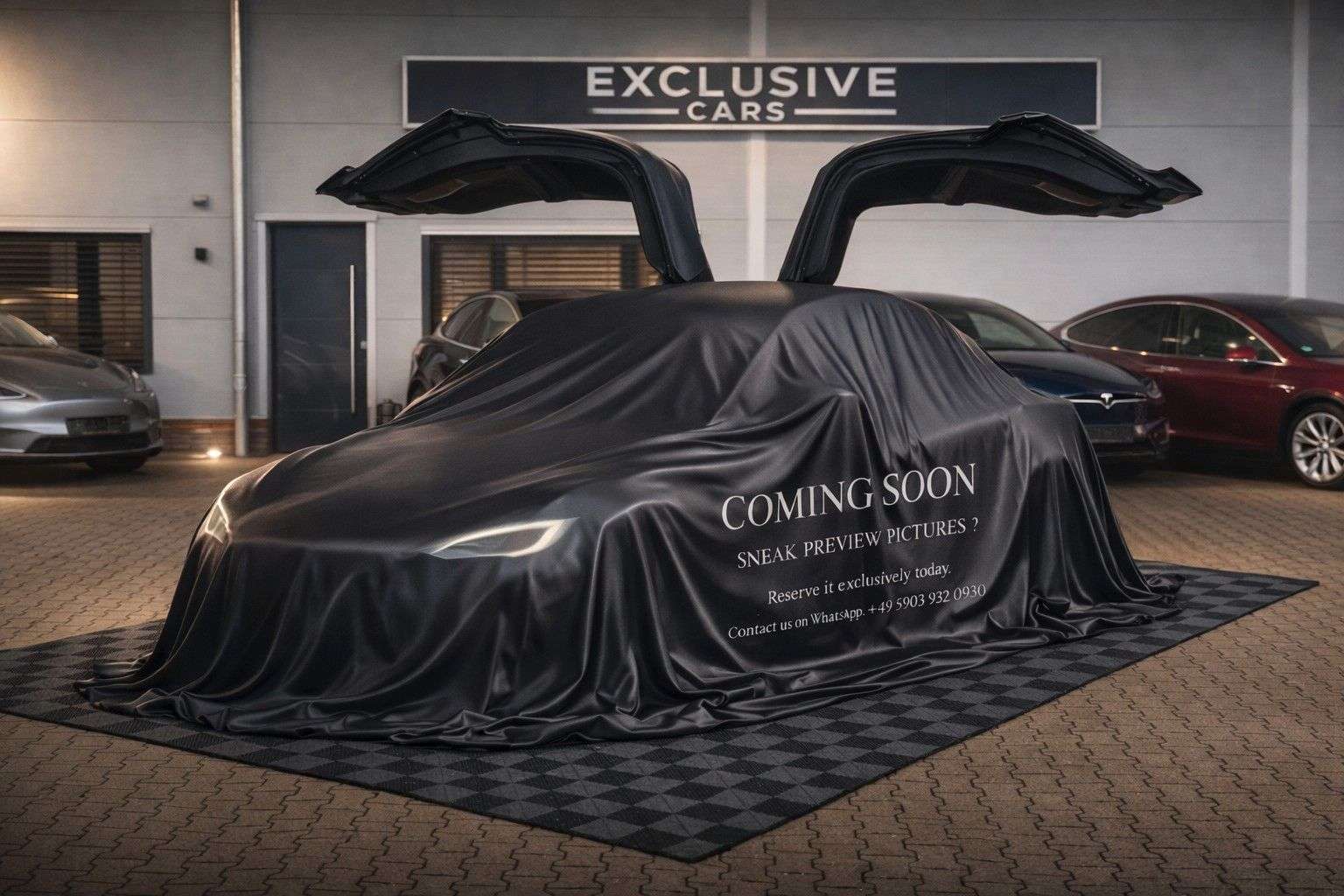 Second hand Tesla Model X electro