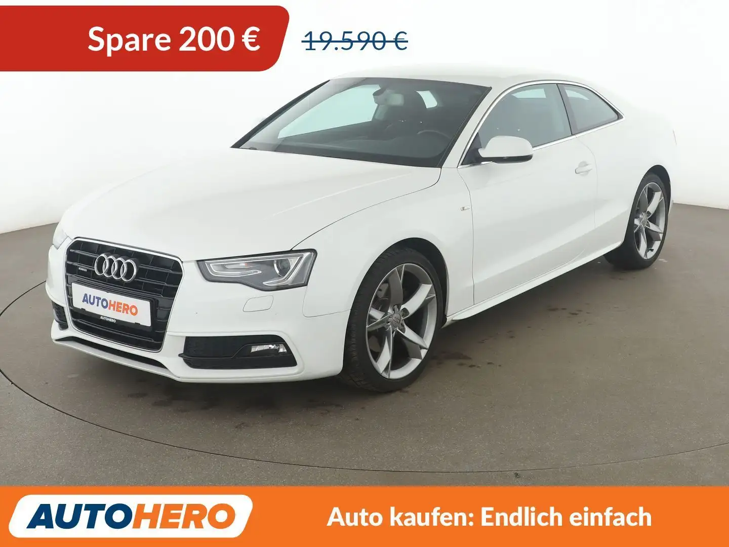 Audi A5 2.0 TDI quattro*XENON*RADIO*KLIMAAUT* Blanc - 1