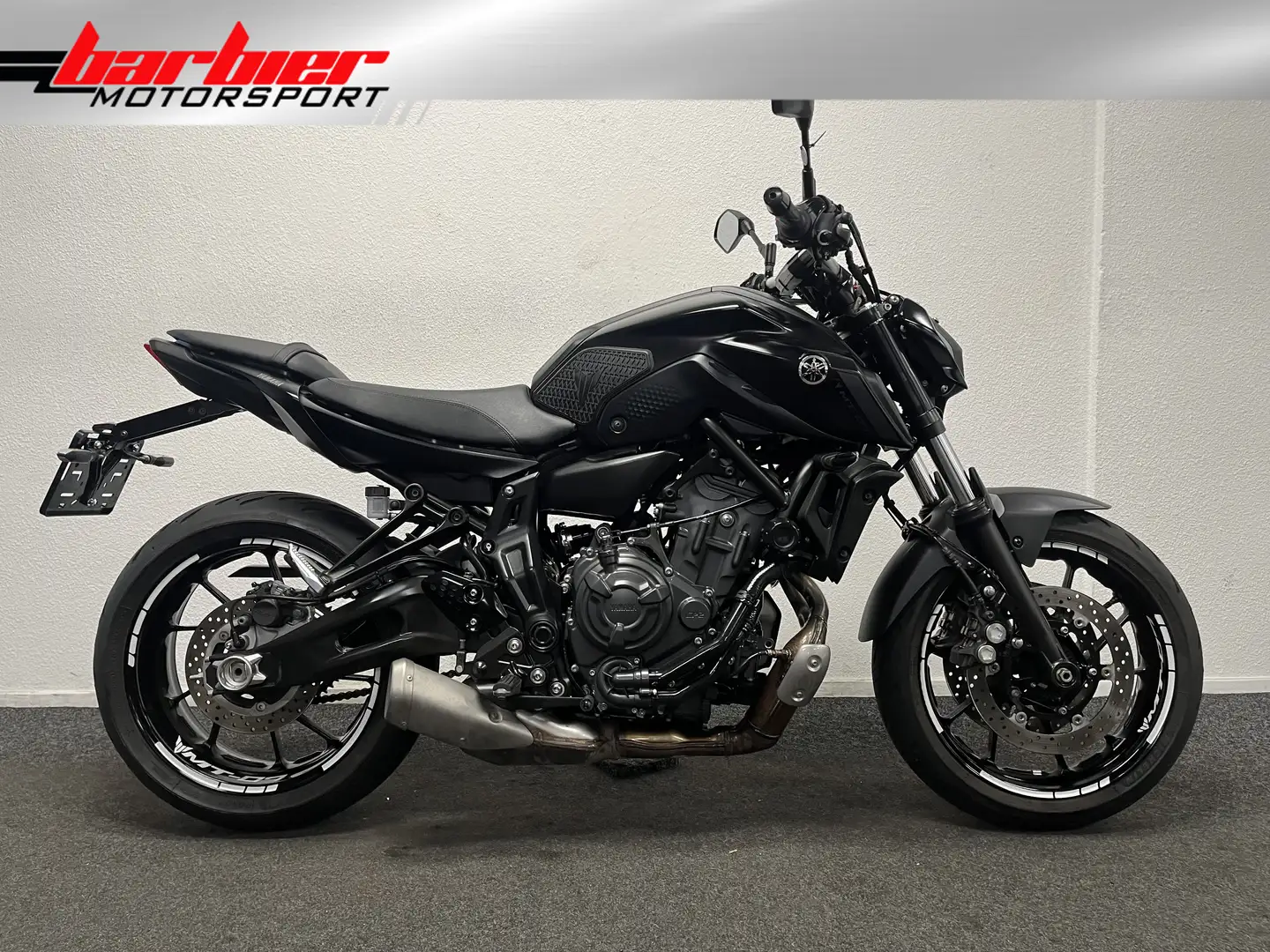 Yamaha MT-07 Zwart - 1