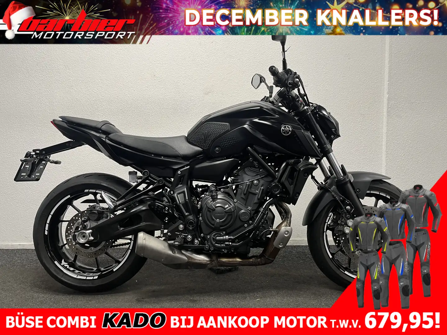 Yamaha MT-07 Noir - 1