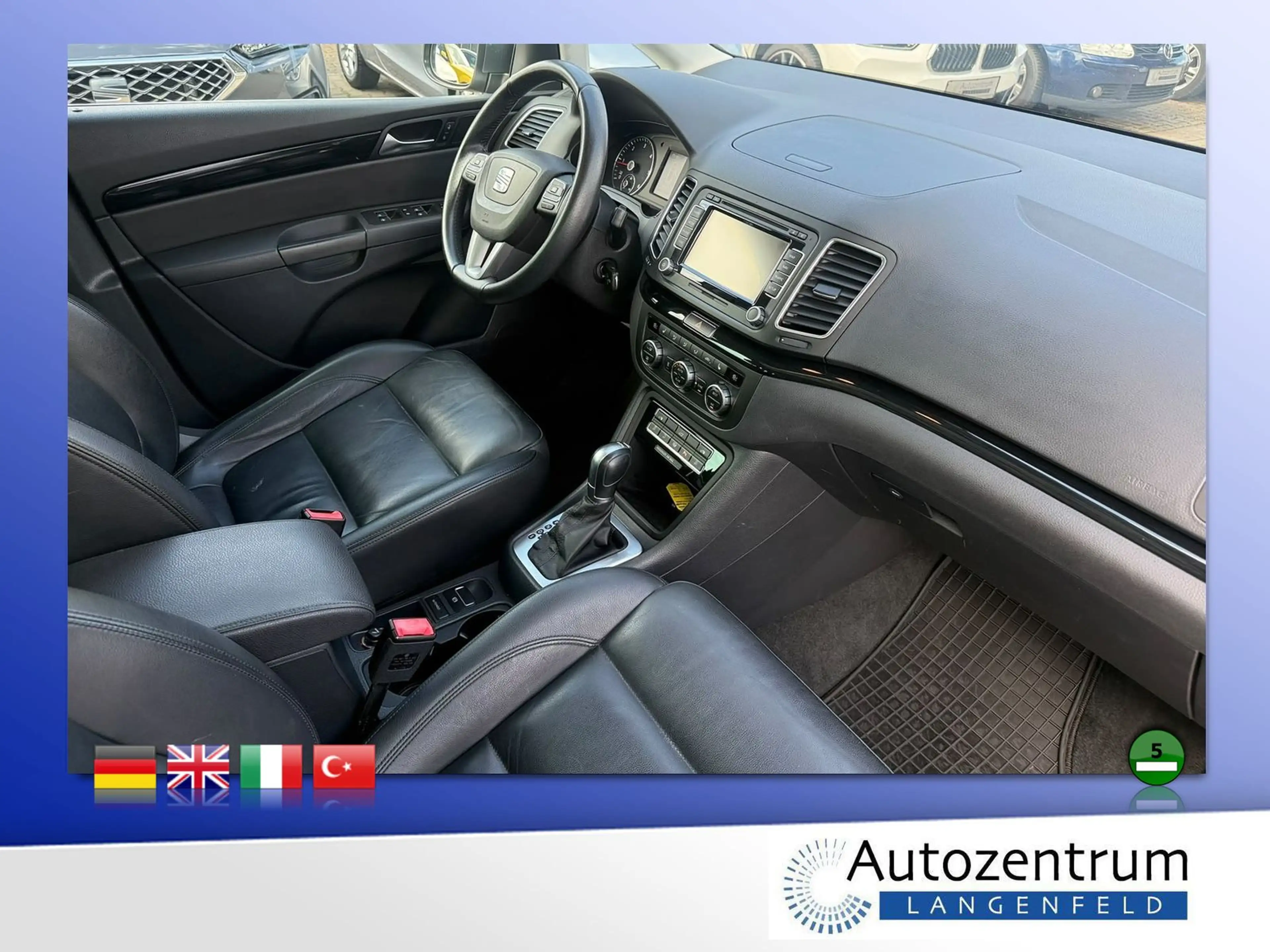 SEAT Alhambra 2.0 TDI Style DSG *LEDER*7SITZER*NAVI*A — photo 8