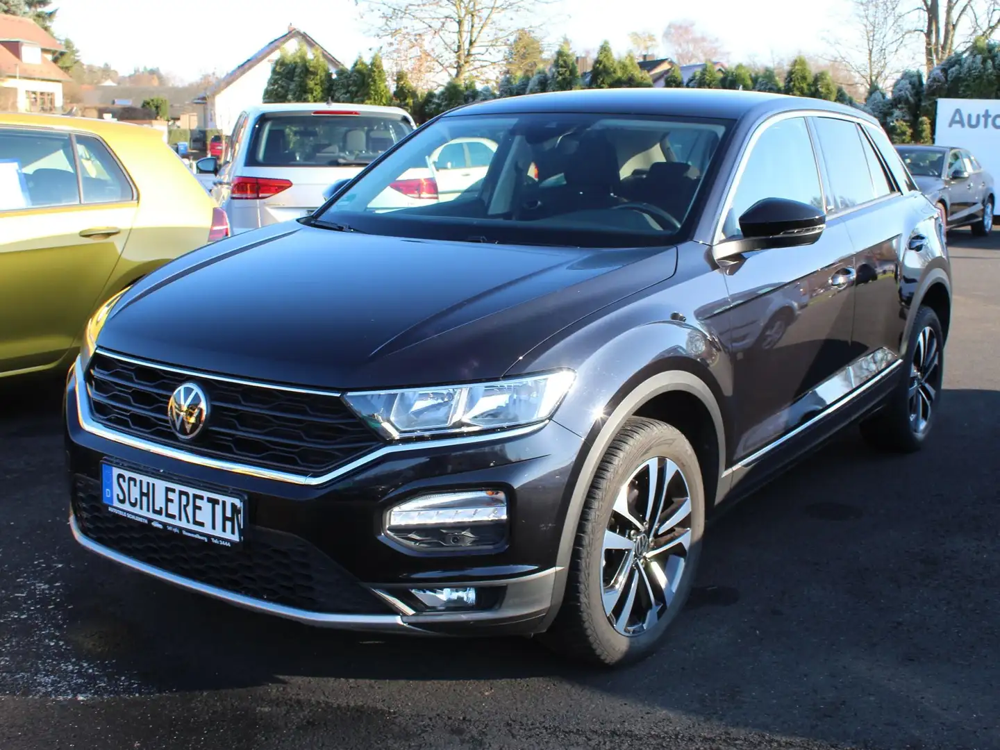 Volkswagen T-Roc HU+AU+INSP. NEU, 2. Hand, 62500 km, viele Extras Noir - 1