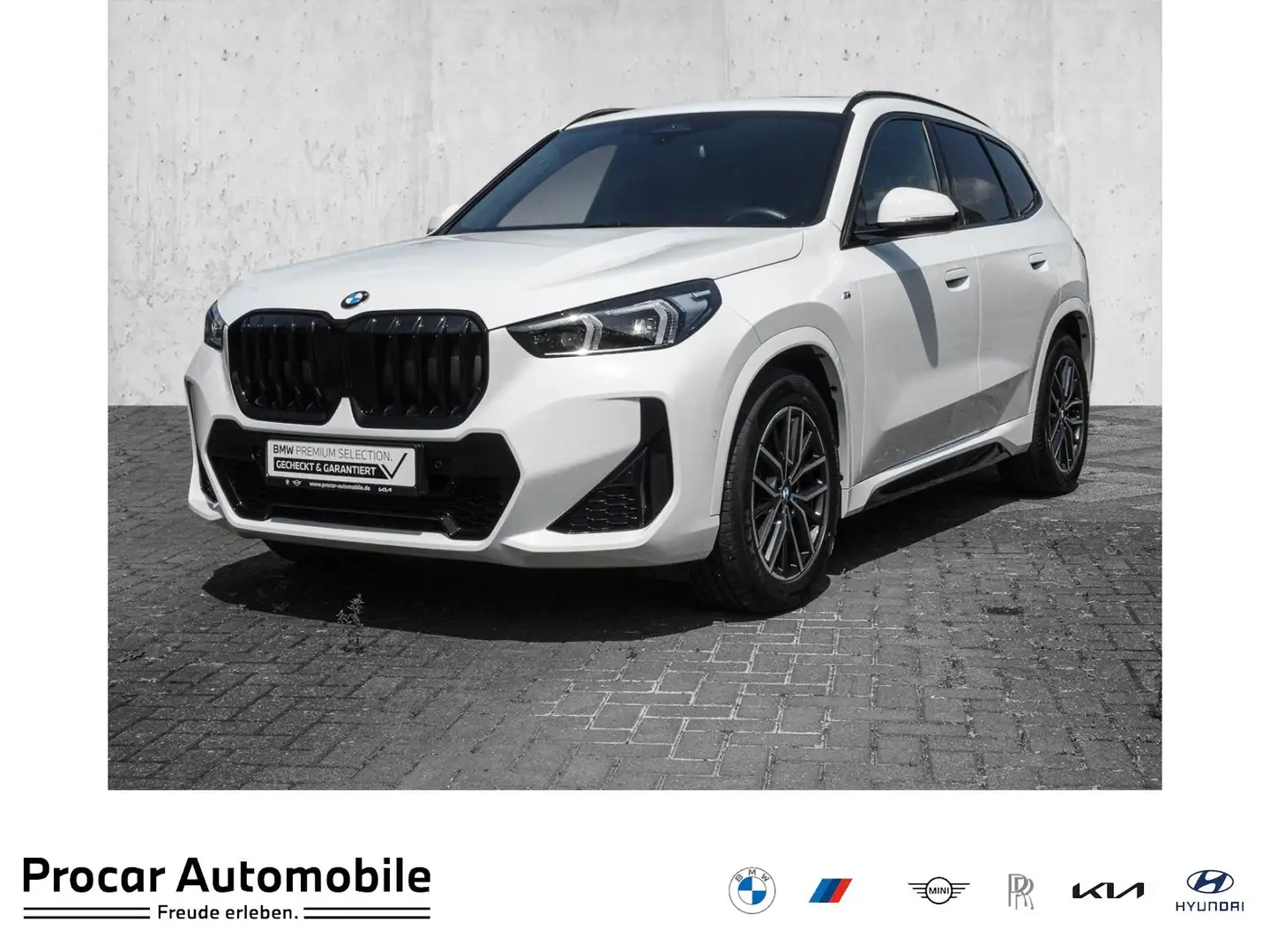 BMW X1 sDrive18d MSport+AHK+DAB+PANO+RFK+DRIVASS+ Weiß - 1