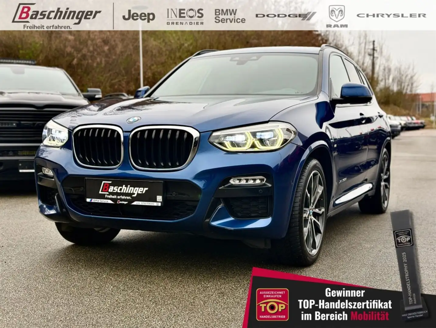 BMW X3 xDrive30d M Sport Aut. Blau - 1