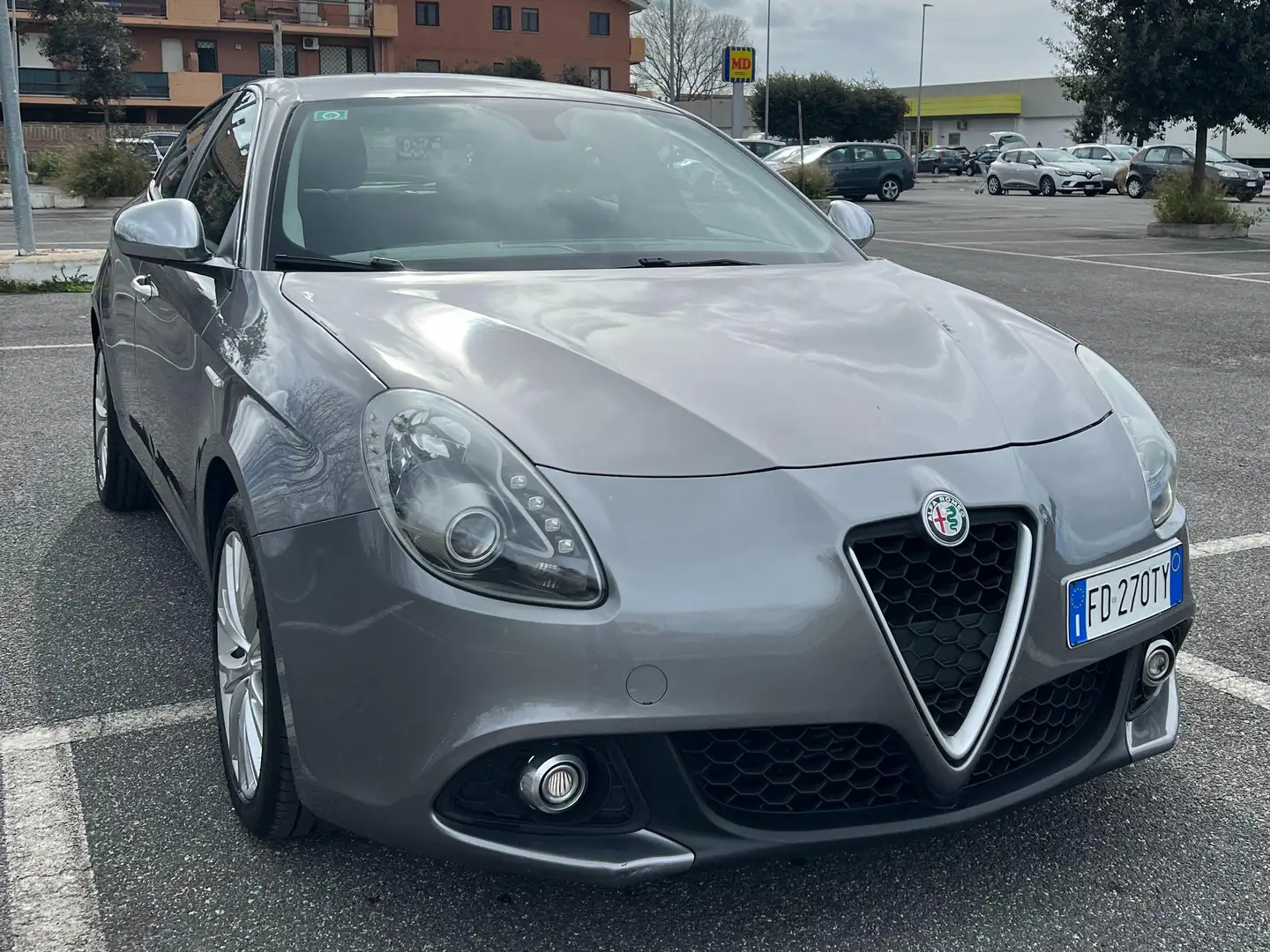 Alfa Romeo Giulietta Giulietta 1.6 jtdm CARPLAY RETROCAMERA 120cv tct Grigio - 2