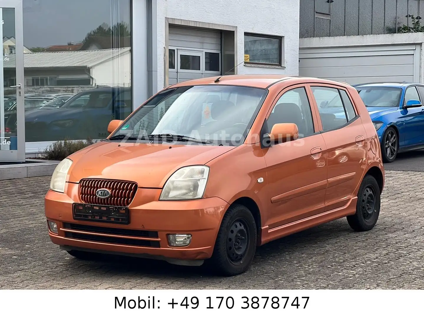 Kia Picanto 1.1 EX 5 Türig*mit neu Kette gewechselt Orange - 1