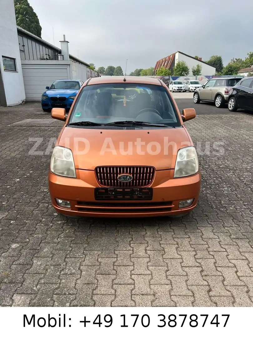 Kia Picanto 1.1 EX 5 Türig*mit neu Kette gewechselt Orange - 2