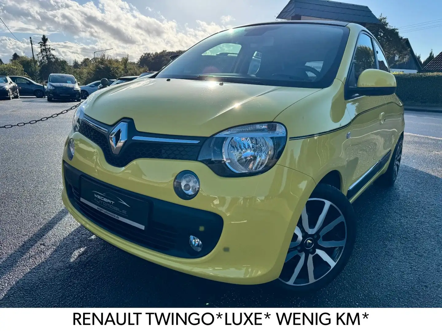 Renault Twingo Luxe* FALTDACH*WENIG KM*TOP GEPFLEGT* Gelb - 1