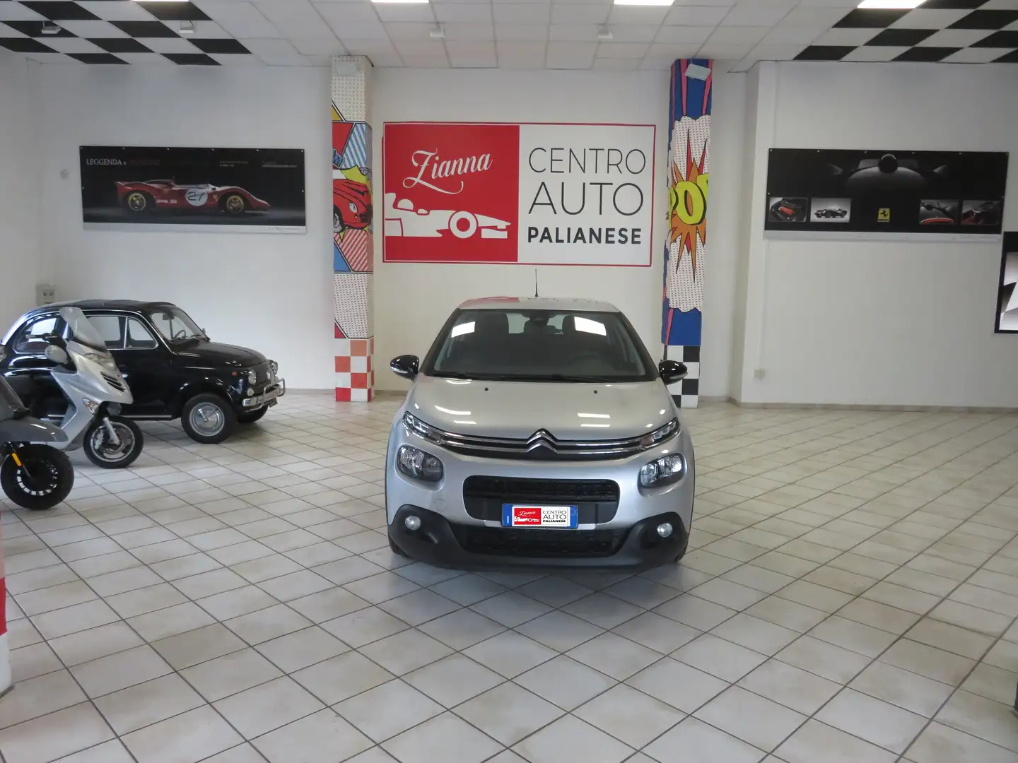 Citroen C3 C3 III 2017 1.6 bluehdi Feel s* Grigio - 1