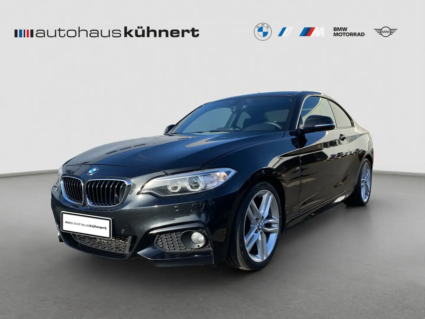 BMW 220 d Coupe ///M-Sport Xenon Schalter 2. Hand HiFi Noir - 1