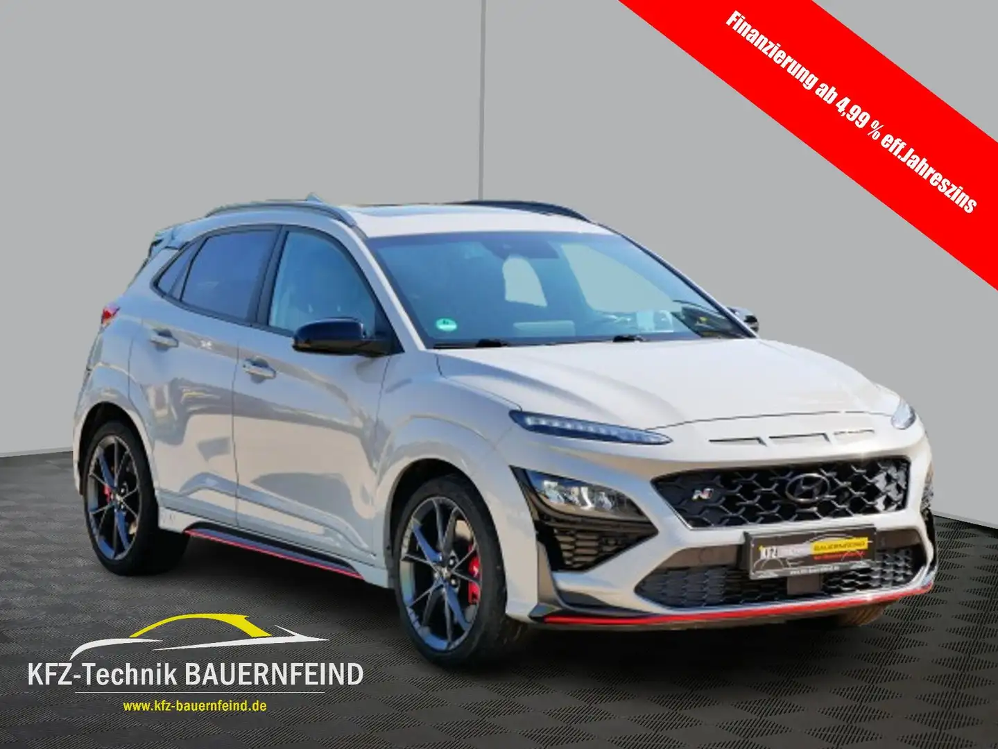 Hyundai KONA N Performance 2WD 8-FACH KRELL Gris - 1