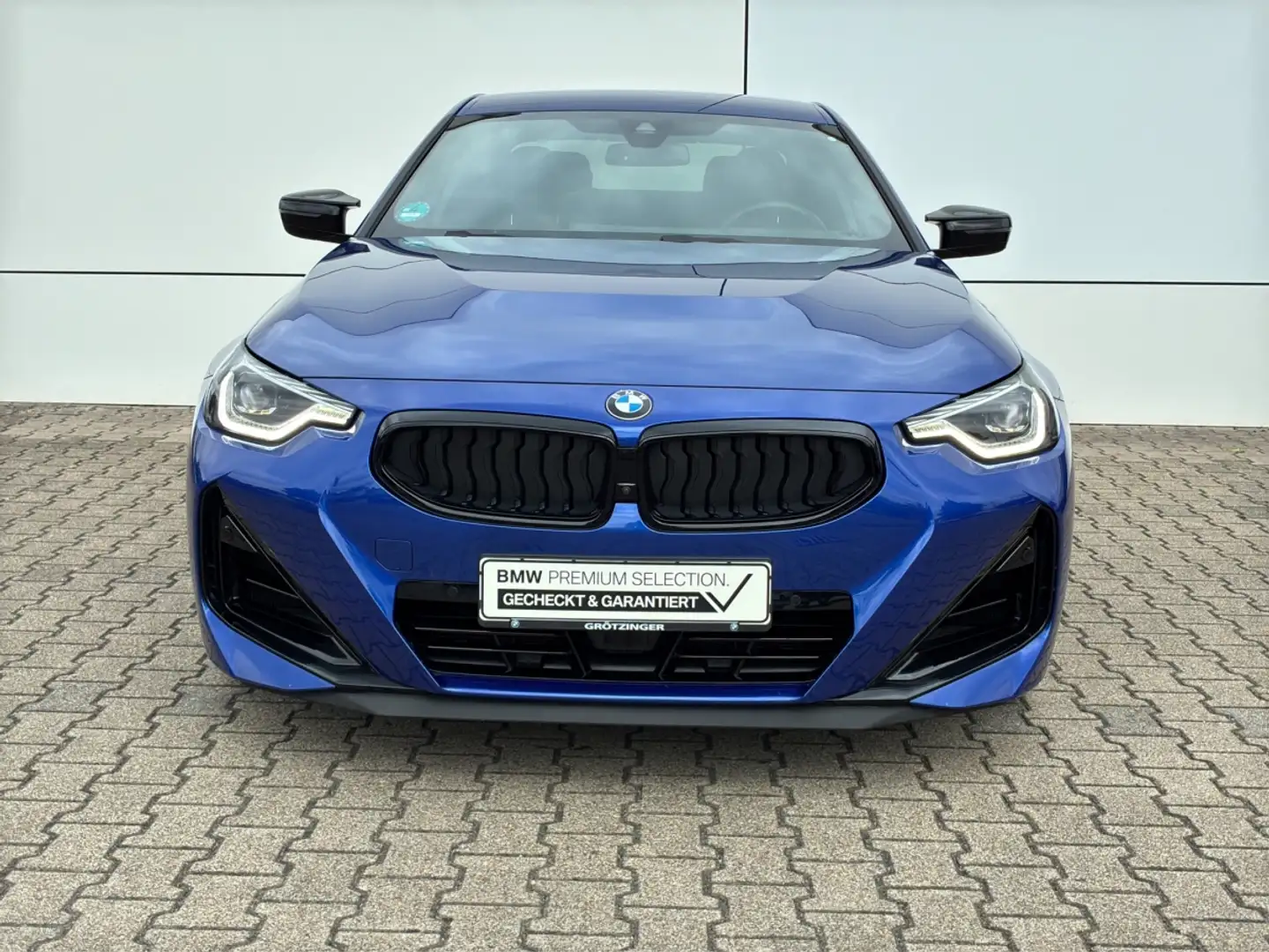 BMW 240 Mi Coupé LED+SHZ+GRA+H&K+LiveCockpit+ParkAss Bleu - 2