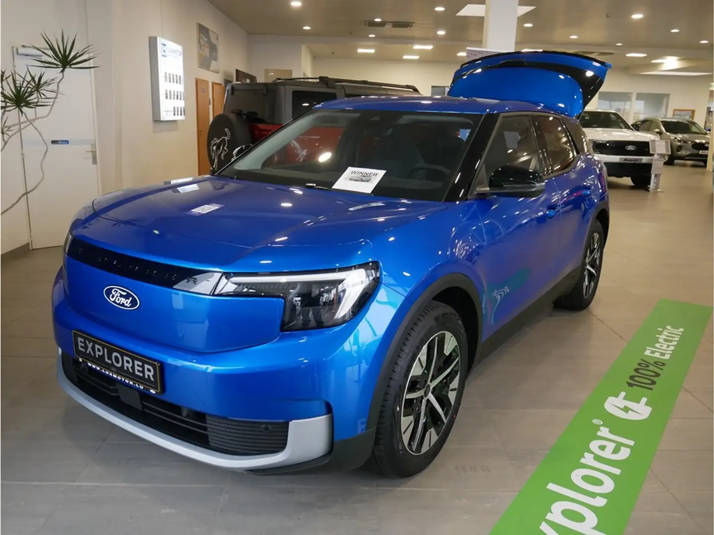 Ford Explorer 77kWh Extended Range RWD 286ch/210kW - A1 Bleu - 1