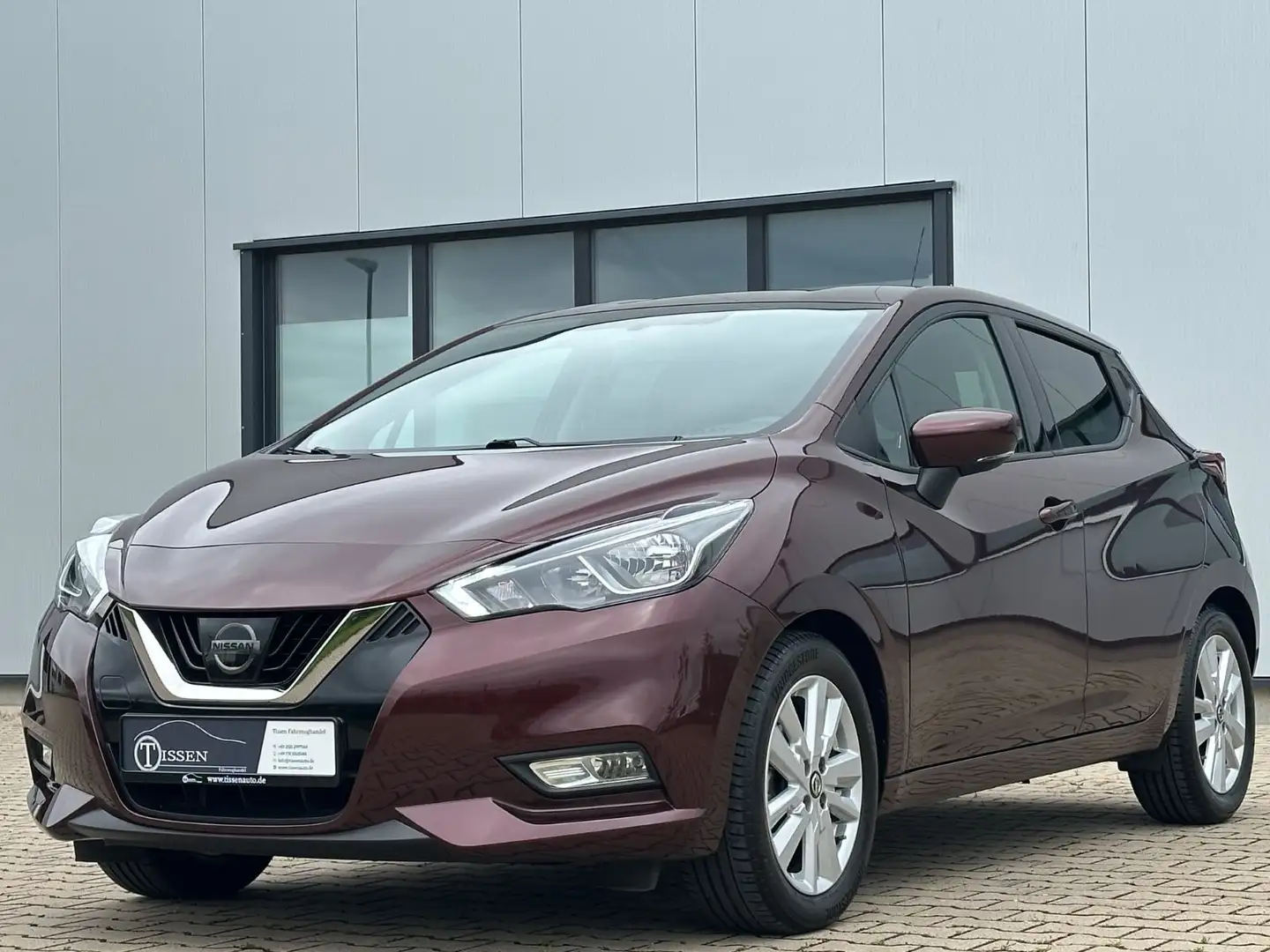 Nissan Micra N-Way Kamera Carplay SHZ LM 1.Hand Temp Rouge - 1