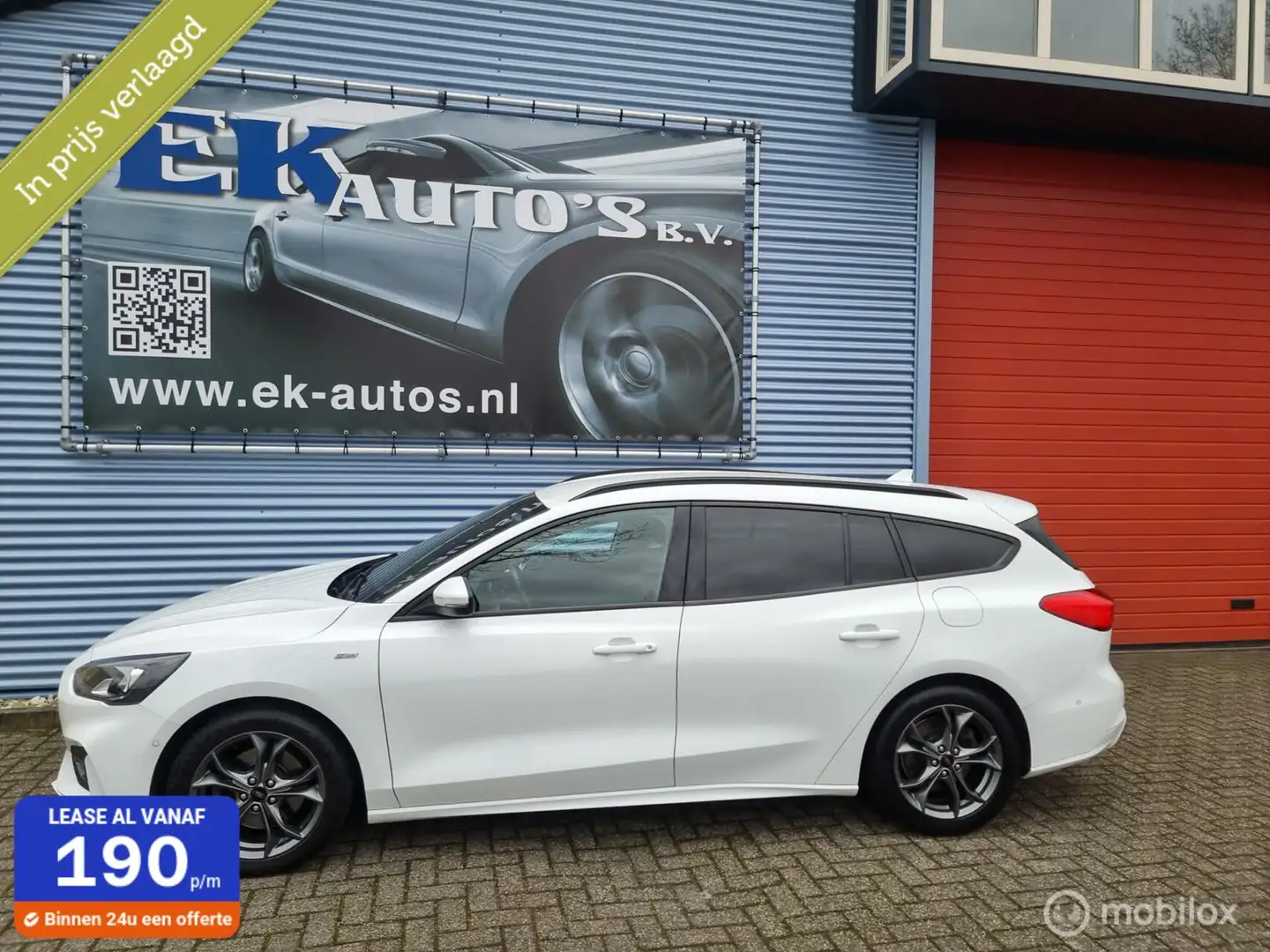 Ford Focus Wagon EcoBoost ST Line. B&O, Camera, DAB+, Luxe Weiß - 1
