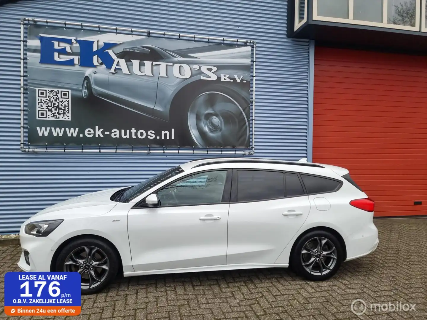 Ford Focus Wagon EcoBoost ST Line. B&O, Camera, DAB+, Luxe Blanc - 1