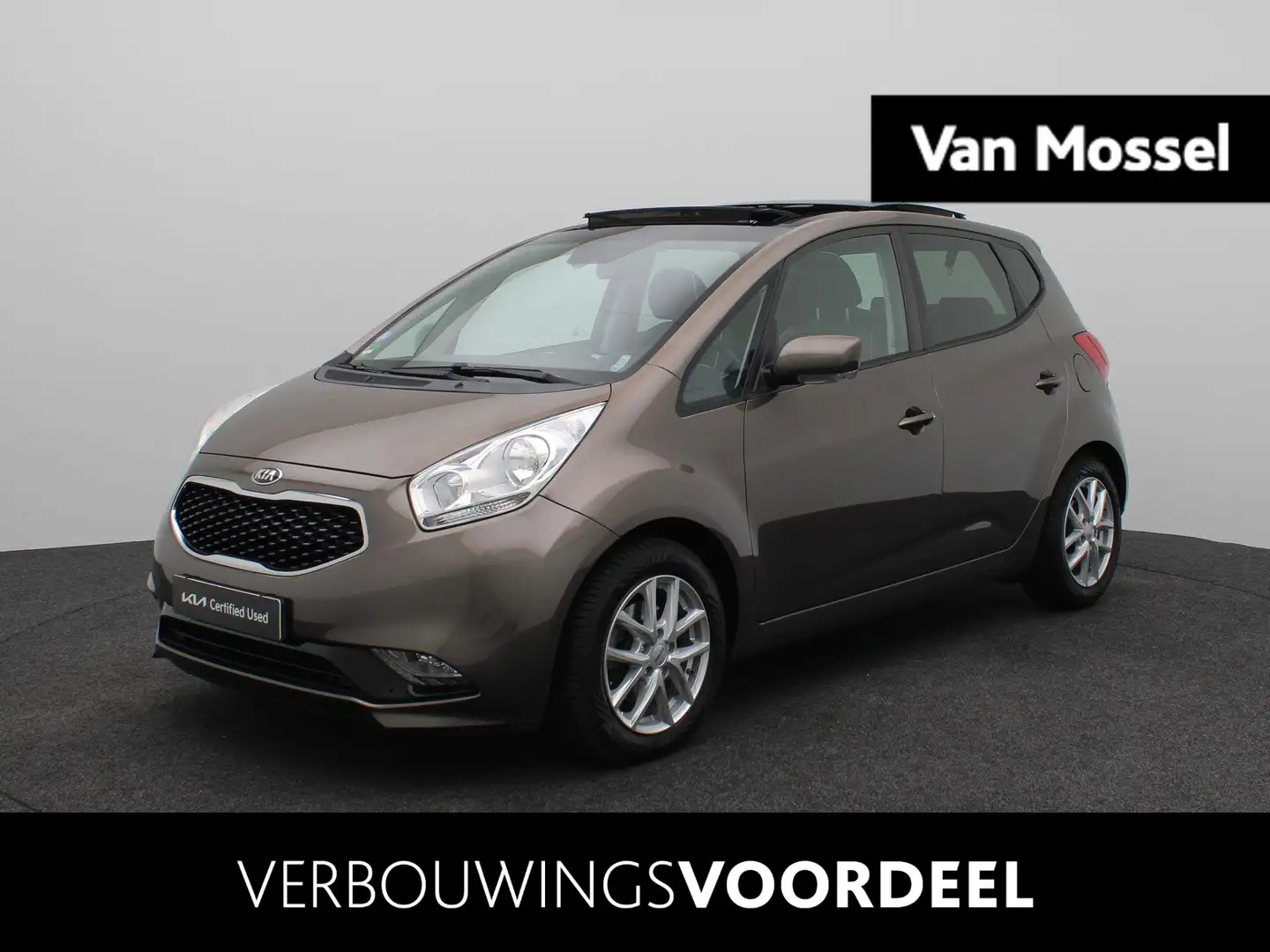 Kia Venga 1.6 CVVT ExecutiveLine | Trekhaak | Climate contro Bruin - 1