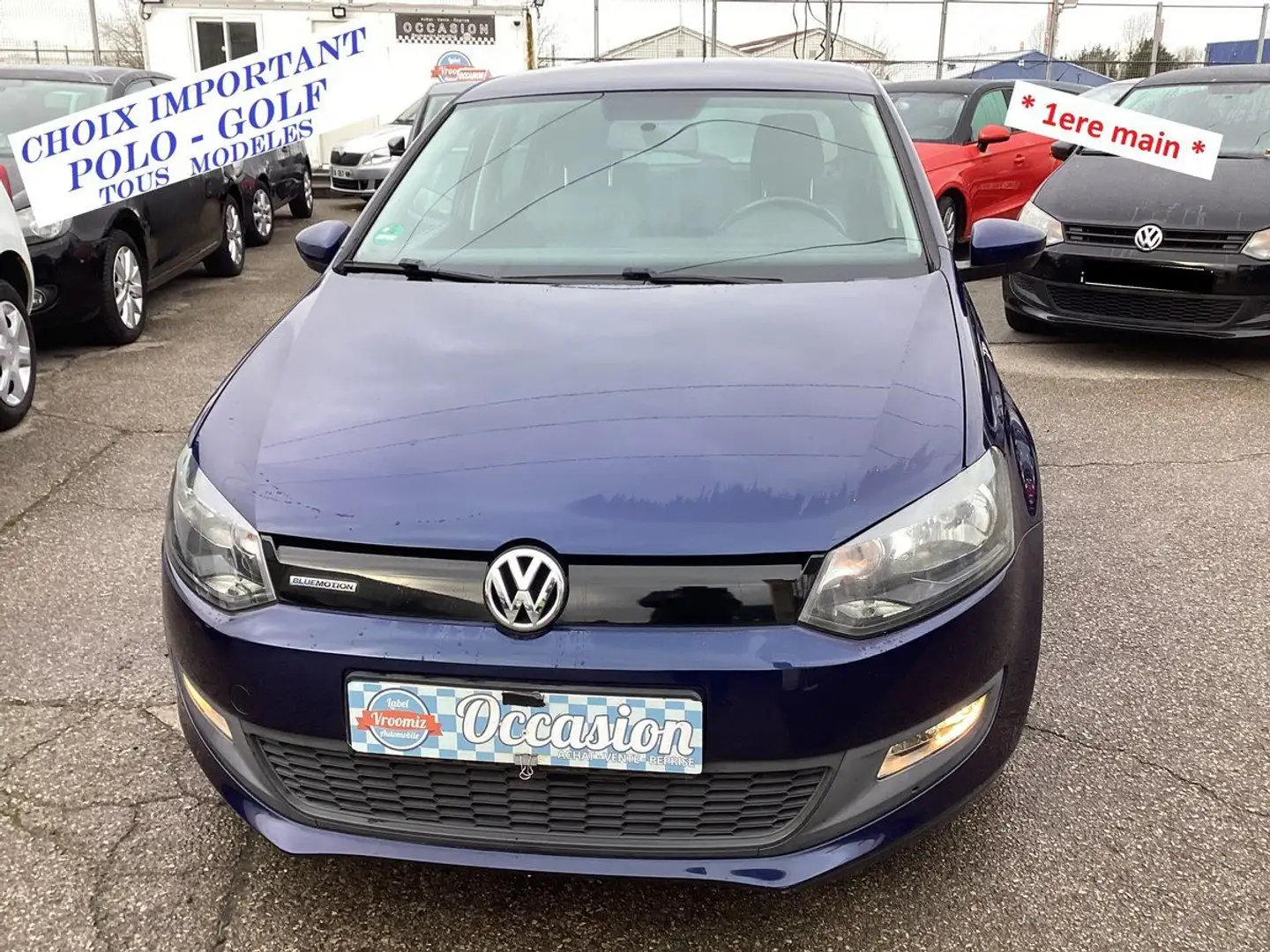 Volkswagen Polo 1.2 TDI Trendline BleuMotion BIOCARS Bleu - 1