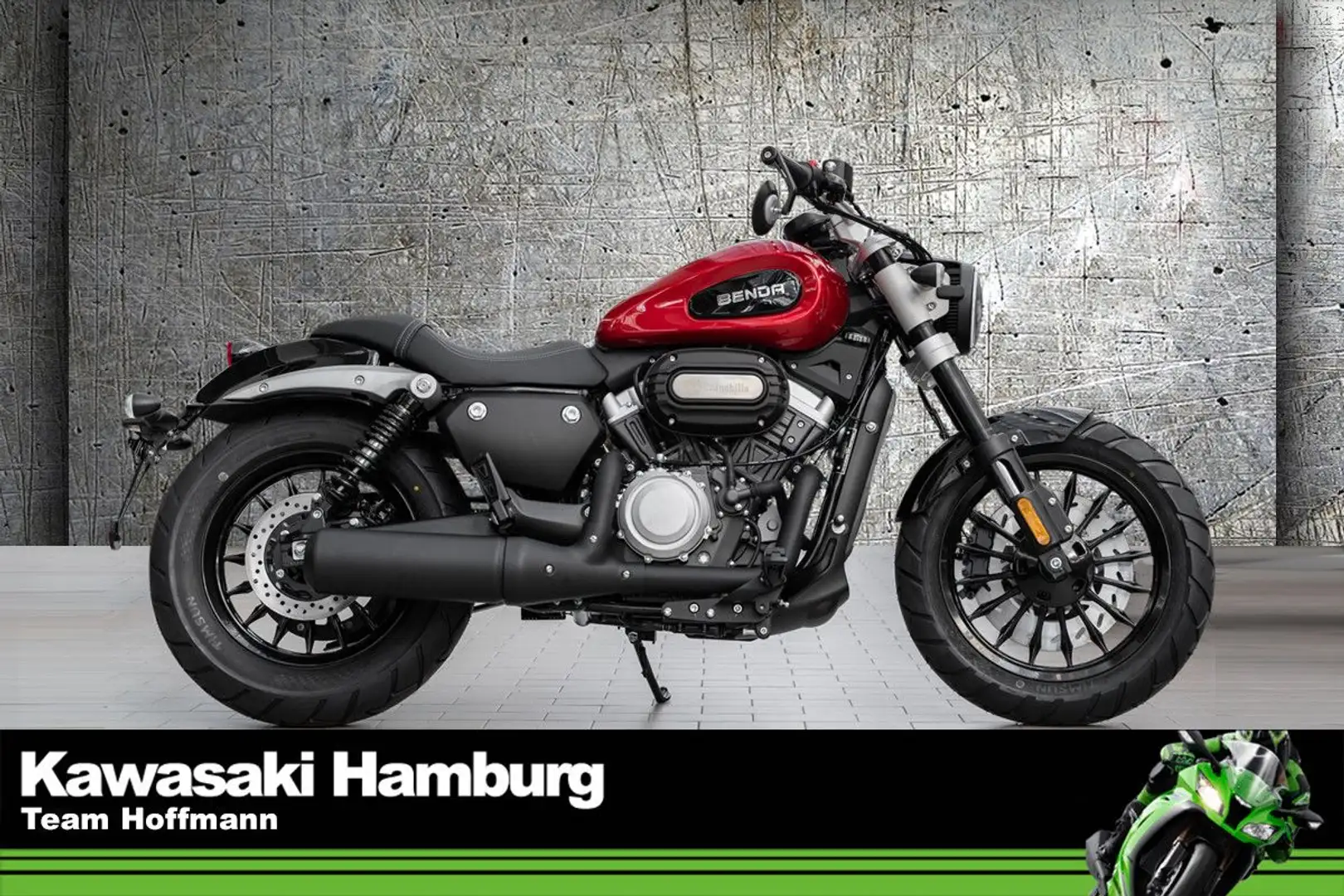 Benda Chinchilla 300 ABS, sofort lieferbar Rot - 1