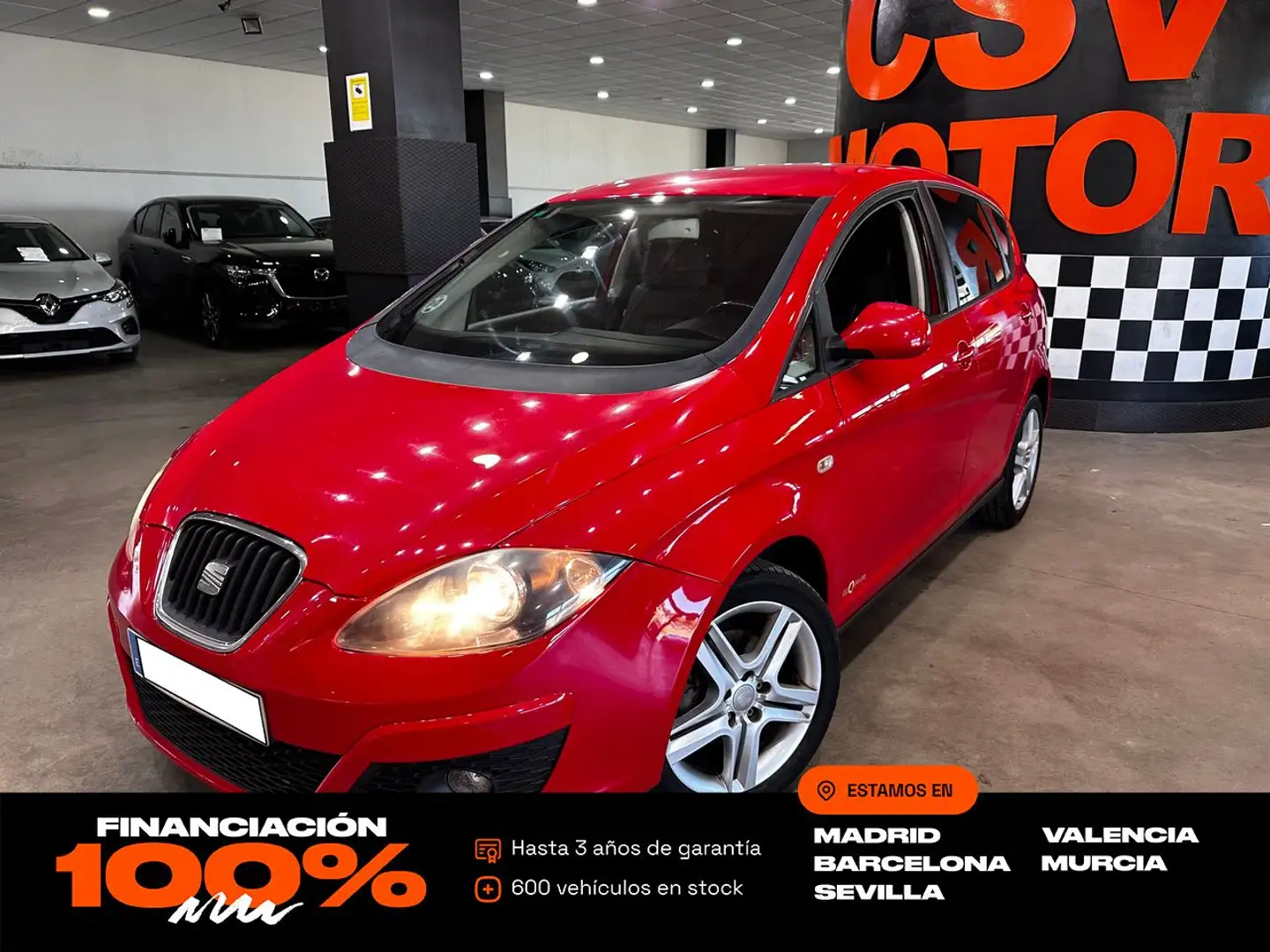 SEAT Altea 1.6 TDI 105cv Reference E-Ecomotive Rood - 1