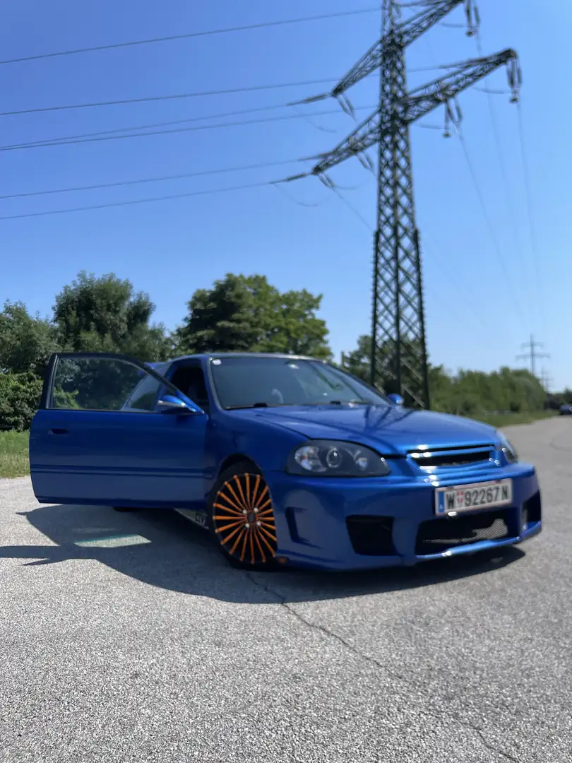 Honda Civic EK3 Vtec Blau - 2