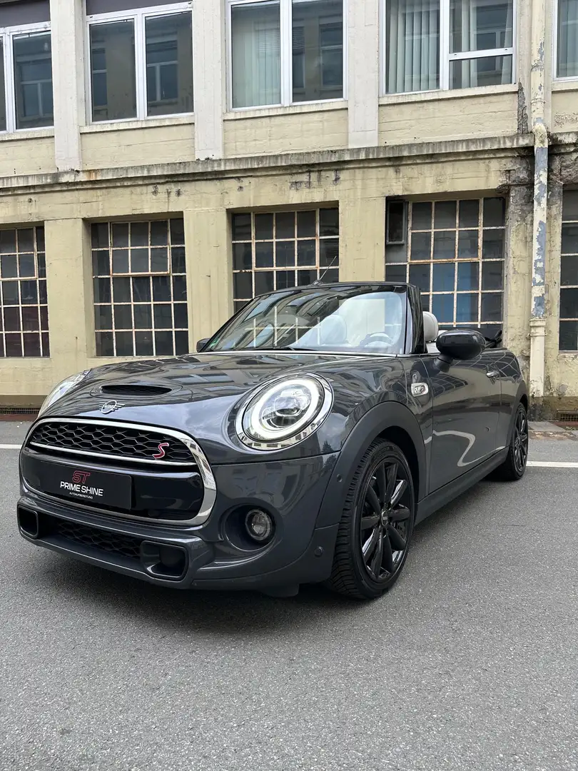 MINI Cooper S Cabrio Vollausstattung/ 1. Hand/ Garagenwagen/TOP-Zustand Gri - 2