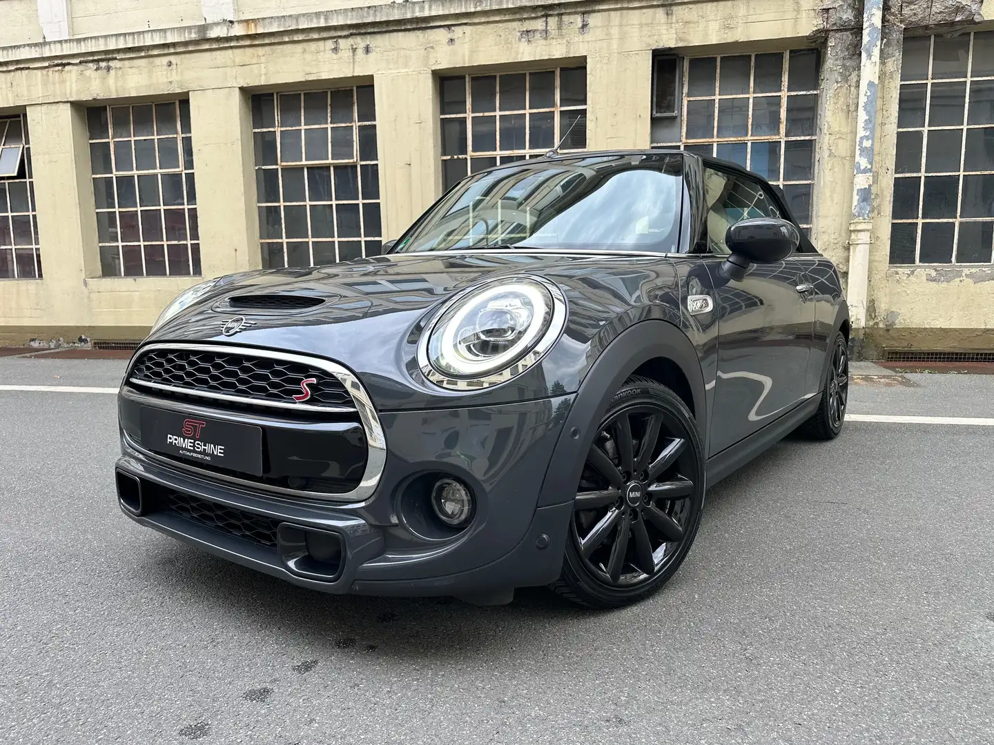 MINI Cooper S Cabrio Vollausstattung/ 1. Hand/ Garagenwagen/TOP-Zustand Gri - 1