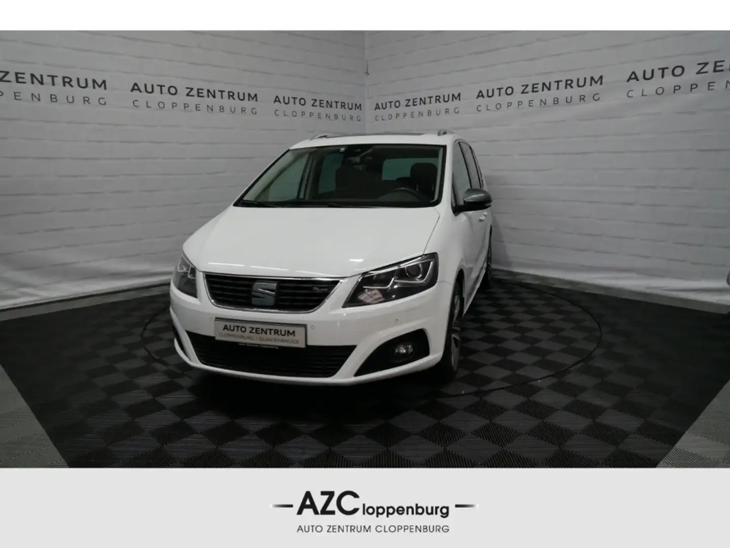 SEAT Alhambra FR-Line 1.4 TSI Pano+Cam+Navi+AHK+7-Sitzer Weiß - 1