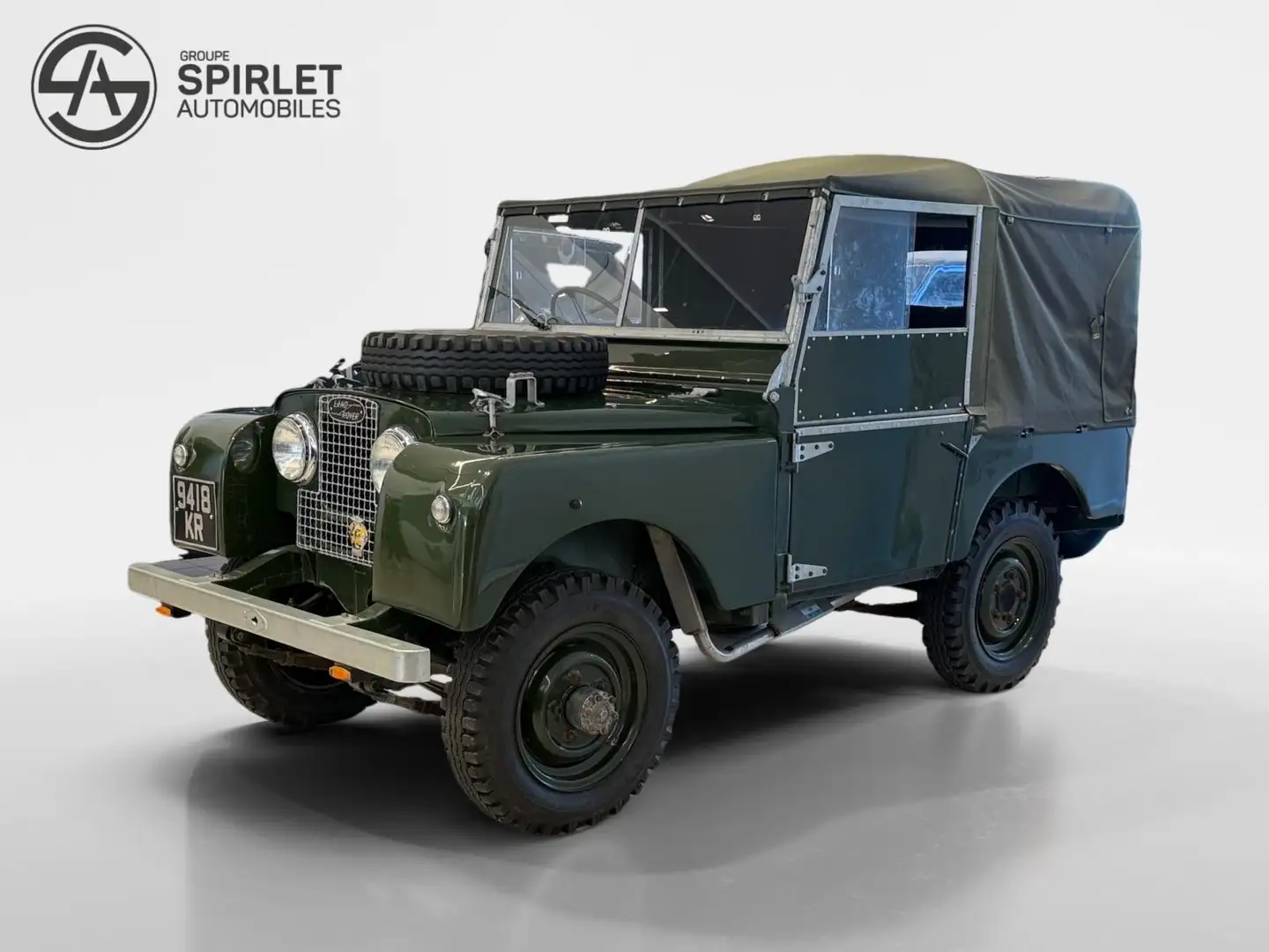 Land Rover Series 88-RHD-restauré Groen - 1