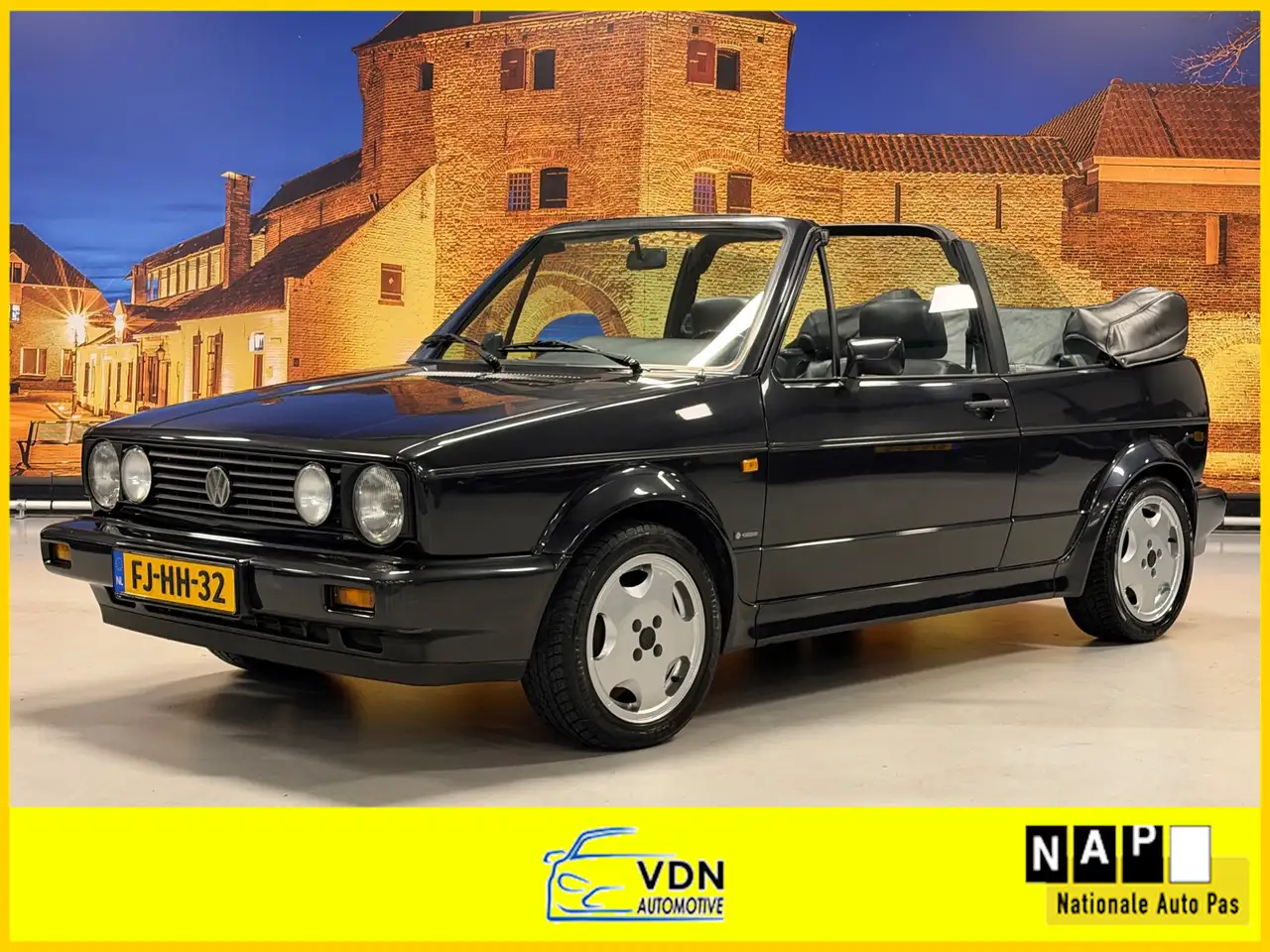 Volkswagen Golf Cabriolet Quartett 1.6 GLS Leer Stuurbekrachtiging, foto 1