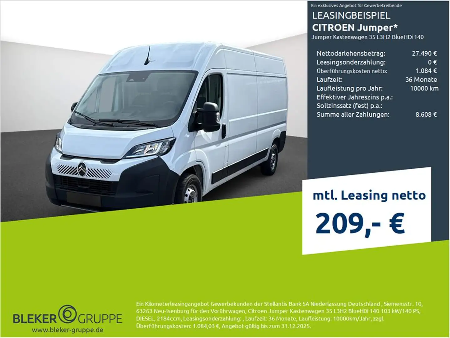 Citroen JUMPER Wit - 1