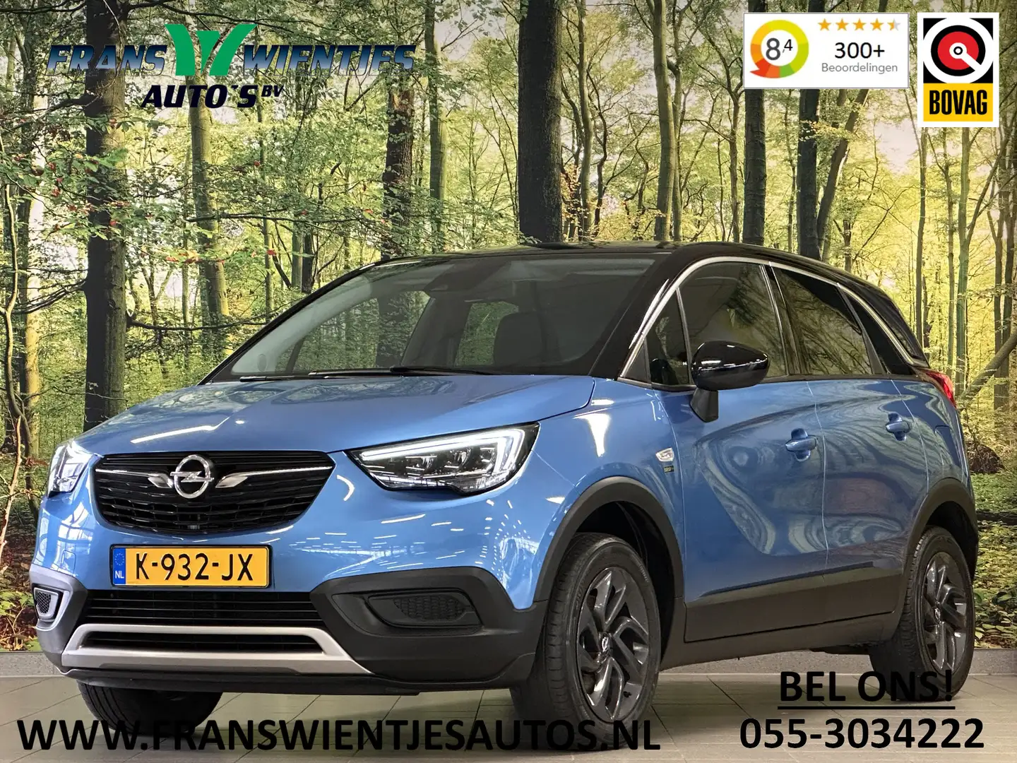 Opel Crossland X 1.2 Turbo Edition 2020 | Cruise Control | Apple Ca Blau - 1