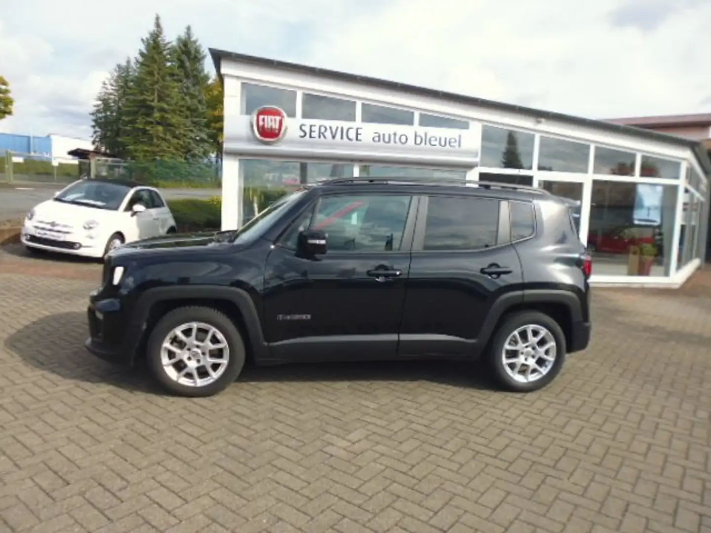 Jeep Renegade 1.5 GSE 48V e-Hybrid Automatik Limited+Schiebedach Schwarz - 1