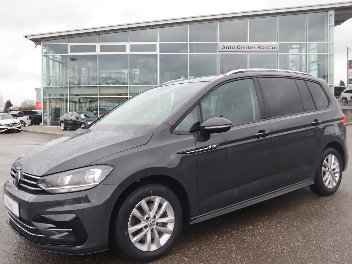 Volkswagen Touran 1.6 TDI BMT/R-LINE/7-SITZER/KAMERA/EURO 6 Grijs - 2