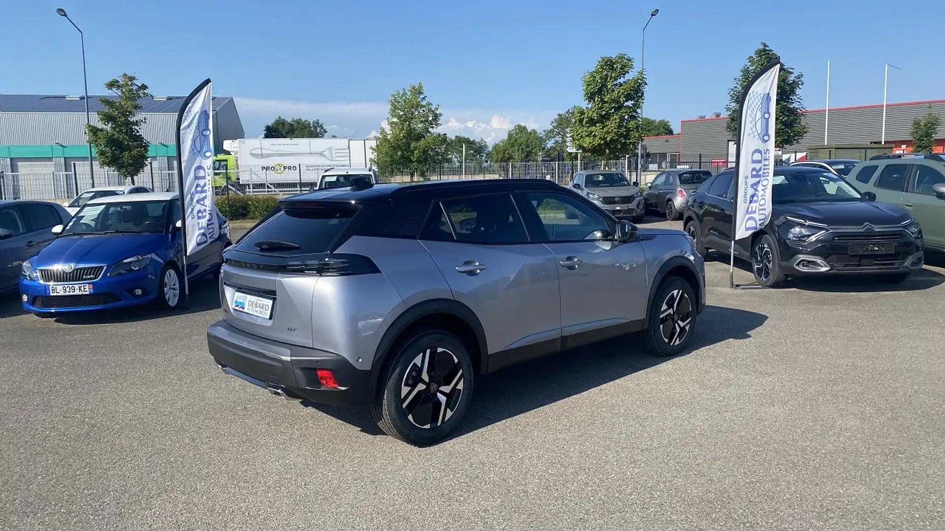 Peugeot 2008 1.2 PURETECH 130CH S\u0026S GT EAT8 Gris - 2