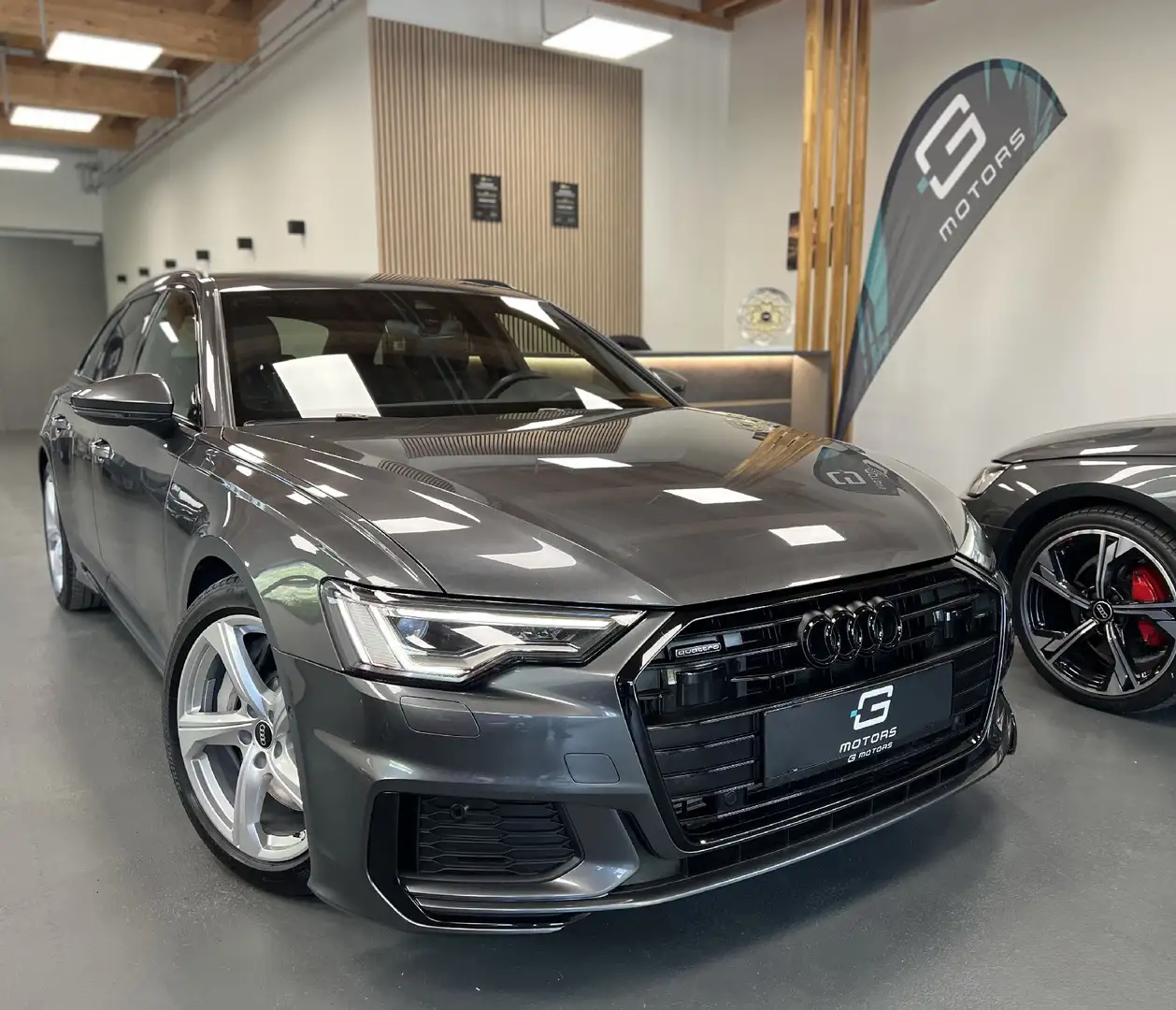Audi A6 50 2.0 TFSI E SPORT Q DAYTONA BLACK MATRIX STK/HZ Grau - 1