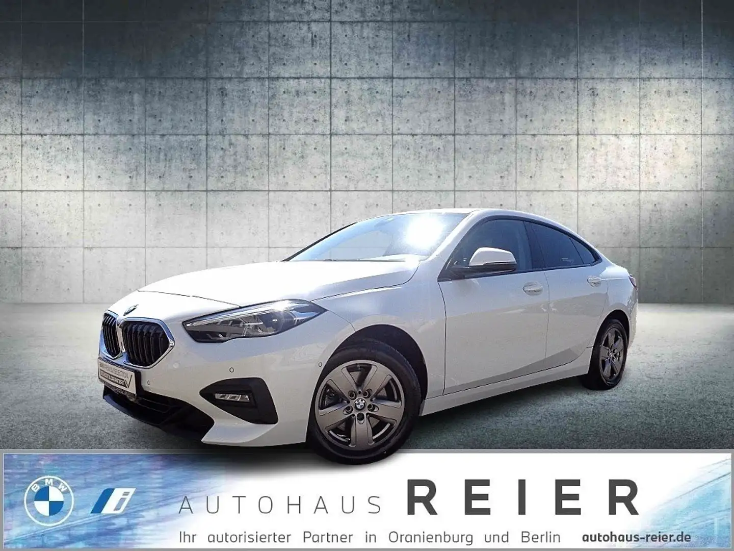 BMW 218 d Gran Coupé,Nav,Shzg,ParkAssist,LED,Tempomat Blanc - 1