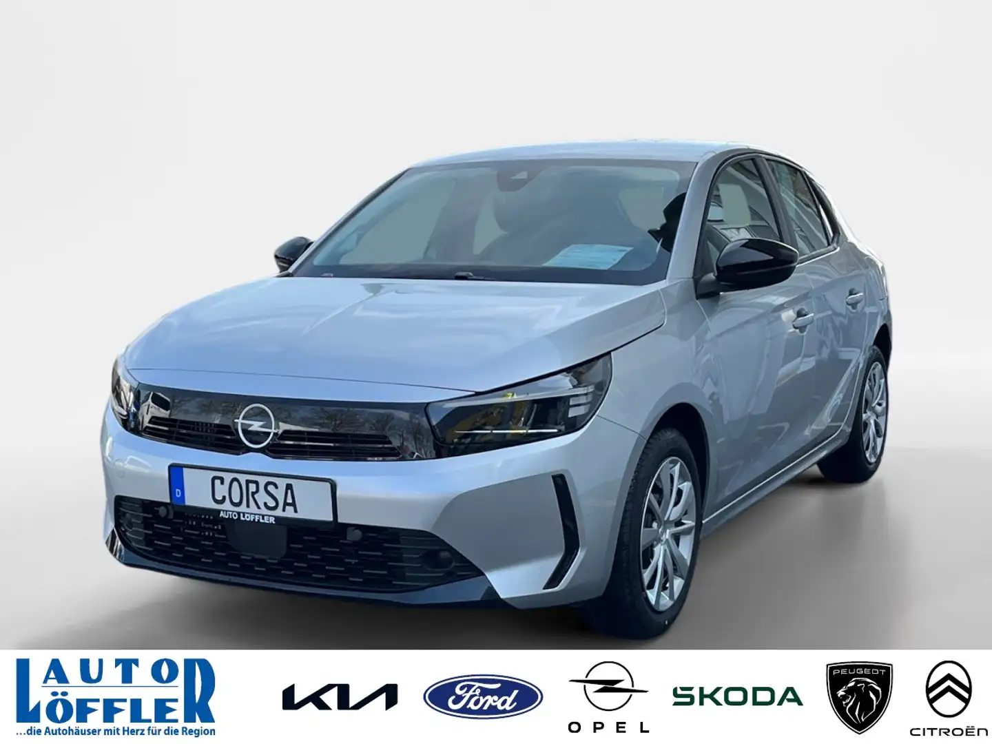 Opel Corsa 1.2 Edition Klima Tempomat DAB Isofix USB Klima Silber - 1