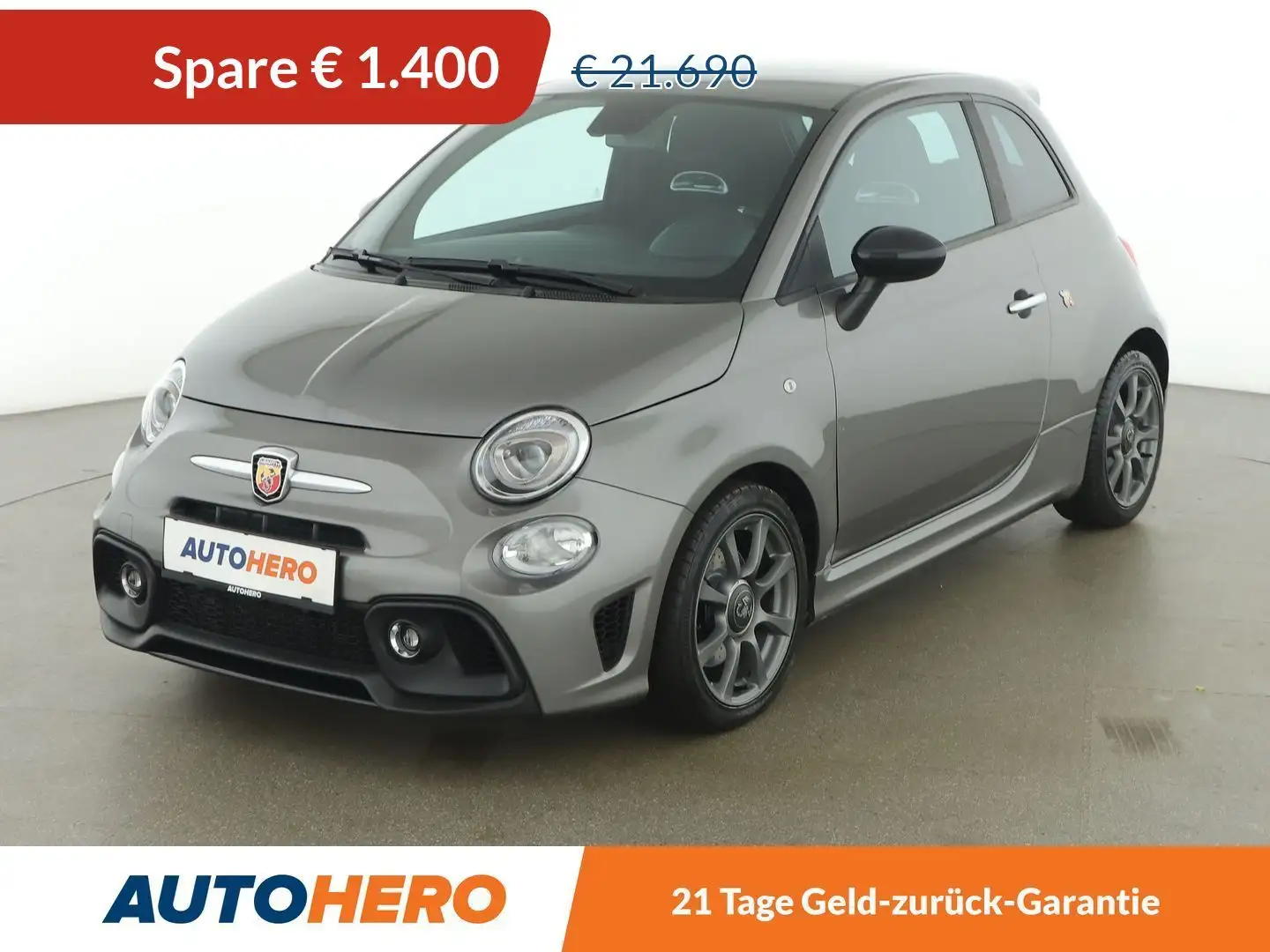 Abarth 595 1.4 Turbo *BT*KLIMA* Серый - 1