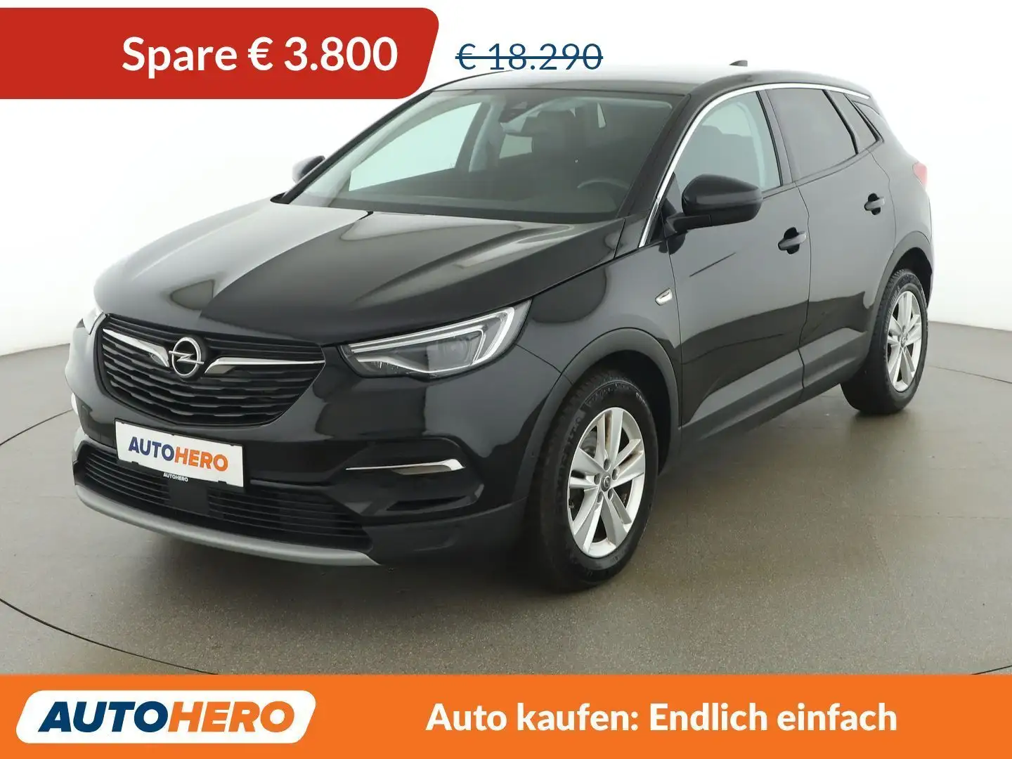 Opel Grandland X 1.5 CDTI INNOVATION *LED*SPUR*TOT*CAM*NAVI* Schwarz - 1
