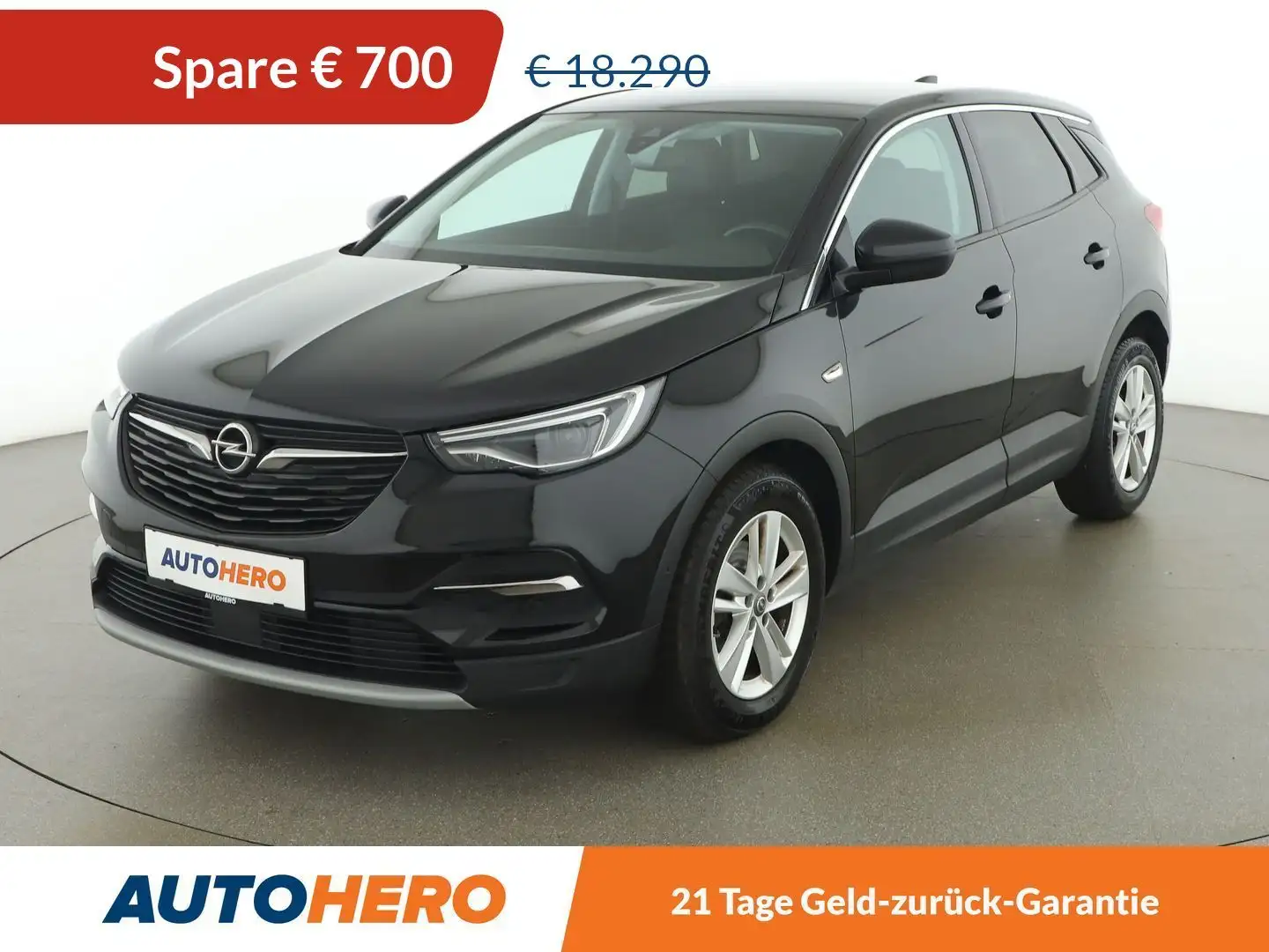 Opel Grandland X 1.5 CDTI INNOVATION *LED*SPUR*TOT*CAM*NAVI* Schwarz - 1
