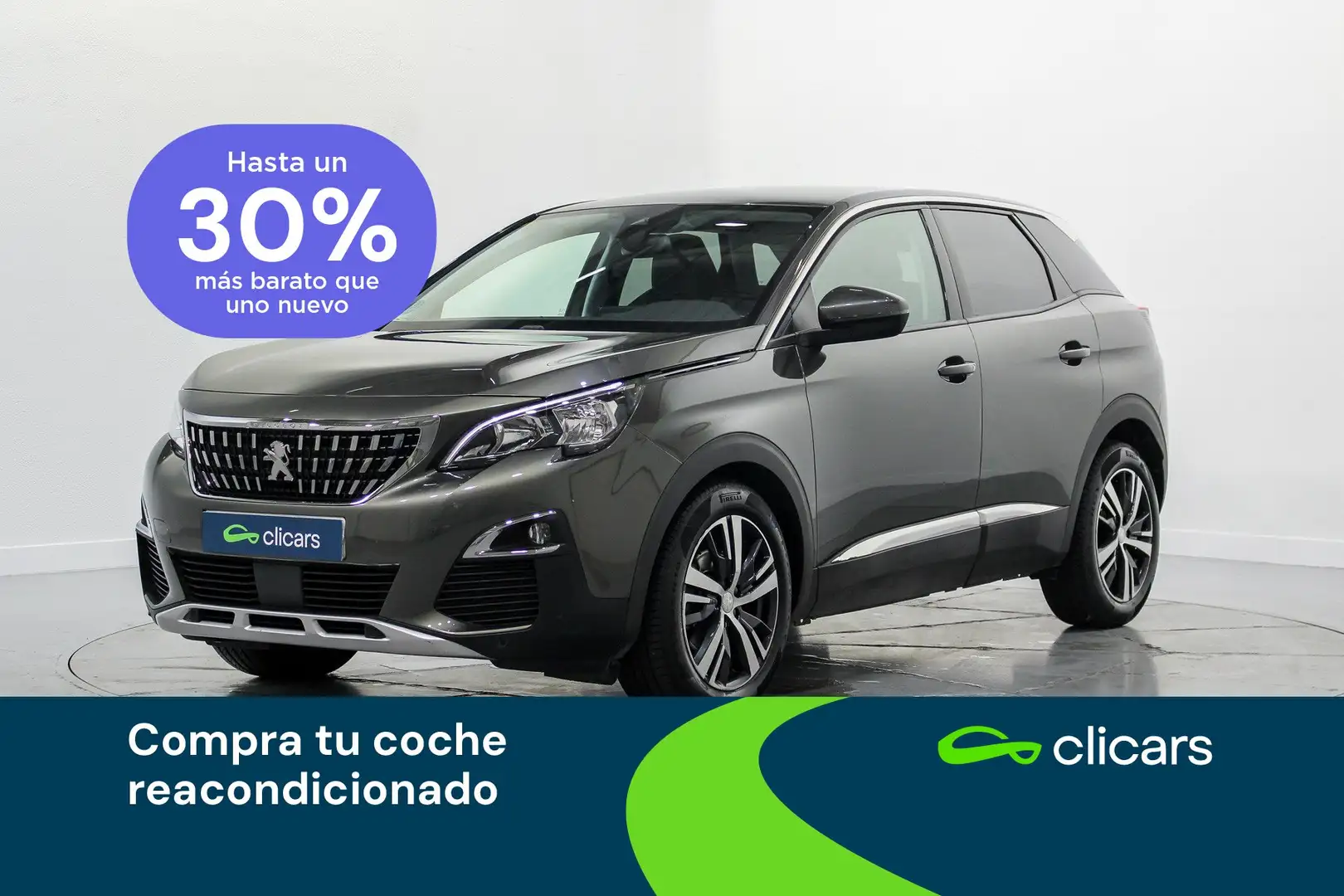 Peugeot 3008 1.5BlueHDi Allure S&S 130 Gris - 1