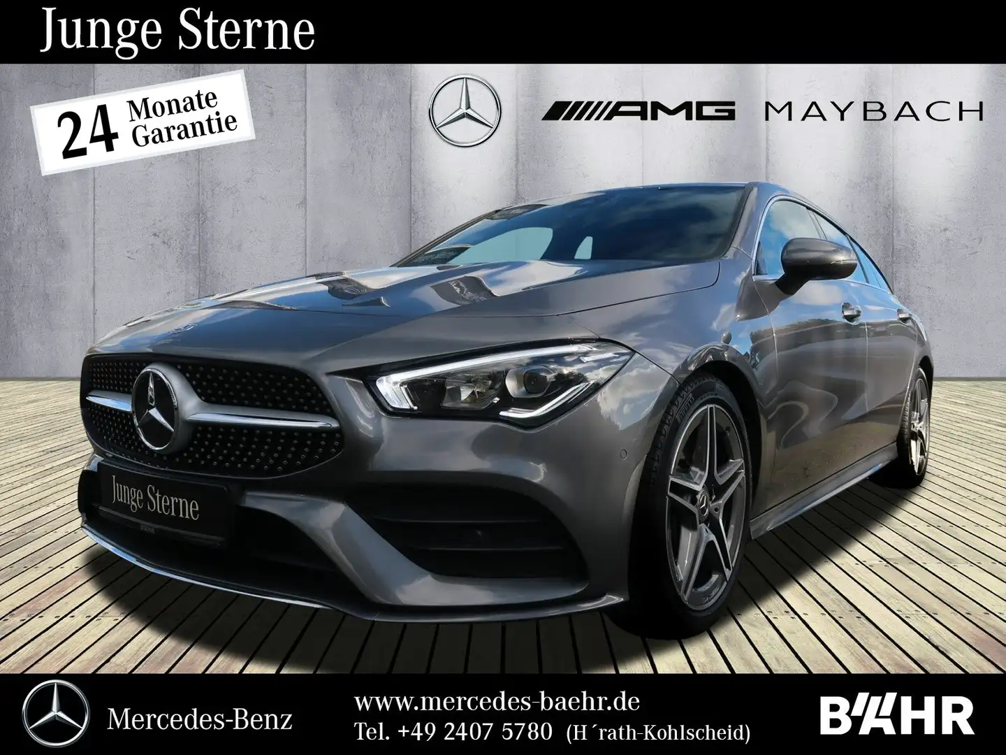 Mercedes-Benz CLA 220 CLA 220 SB AMG/MBUX-Navi/LED/Standheizung/LMR18" Grau - 1