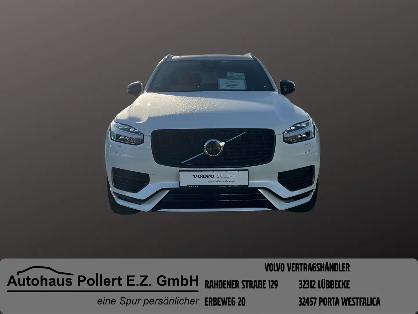 Volvo XC90 T8 Ultimate Dark Plug-In Hybrid AWD Weiß - 2