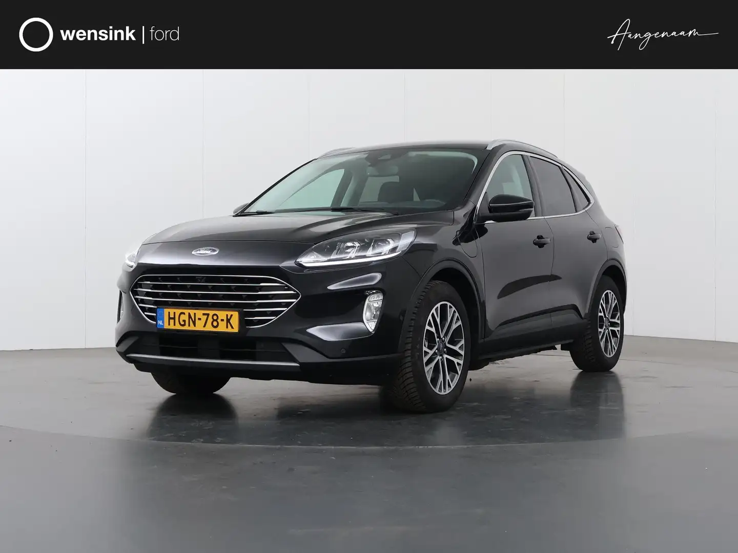 Ford Kuga 2.5 PHEV Titanium | Elekt. Trekhaak | Cruise Contr Zwart - 1
