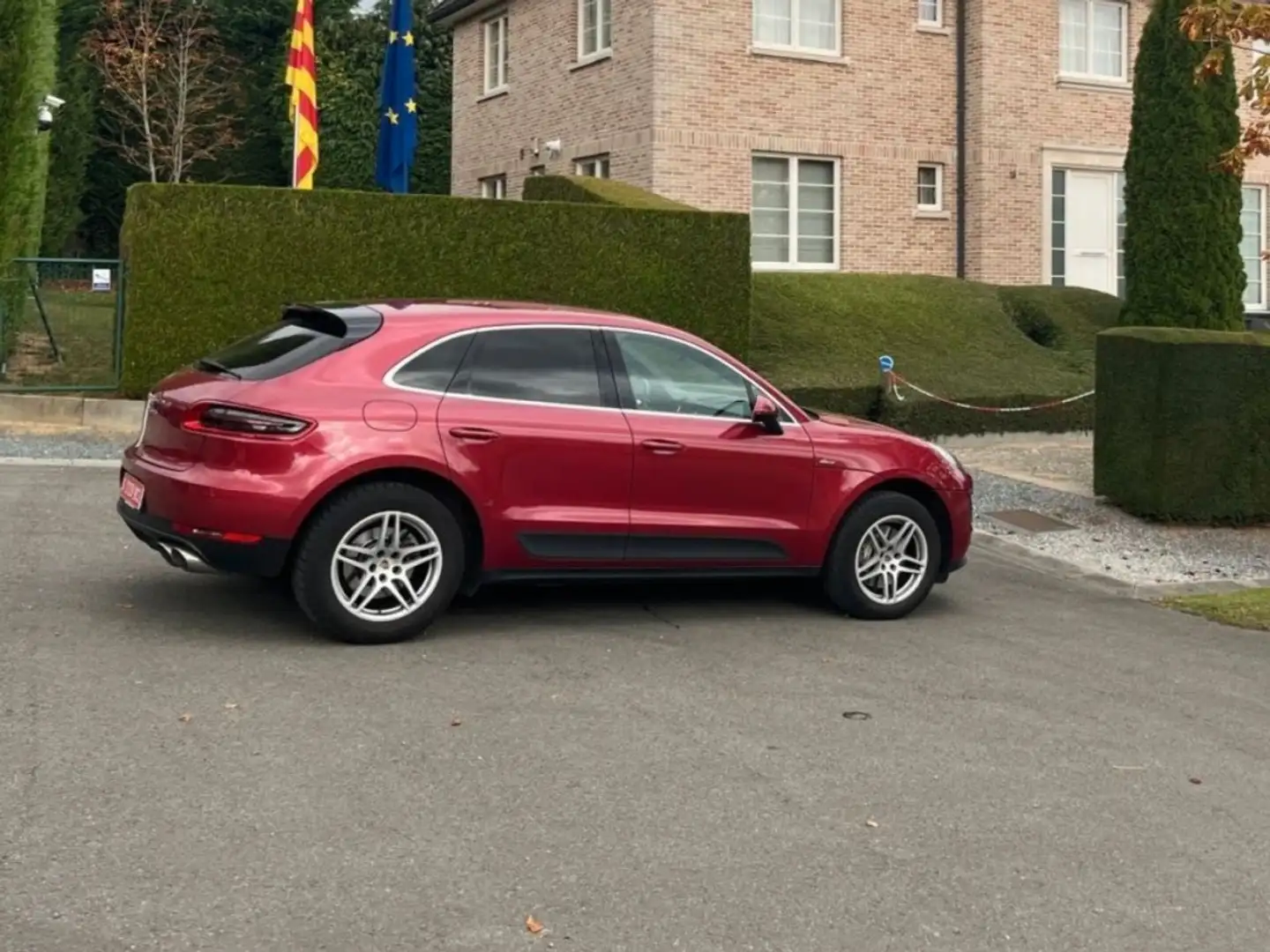 Porsche Macan S Diesel (9.75) Aut. Rojo - 1