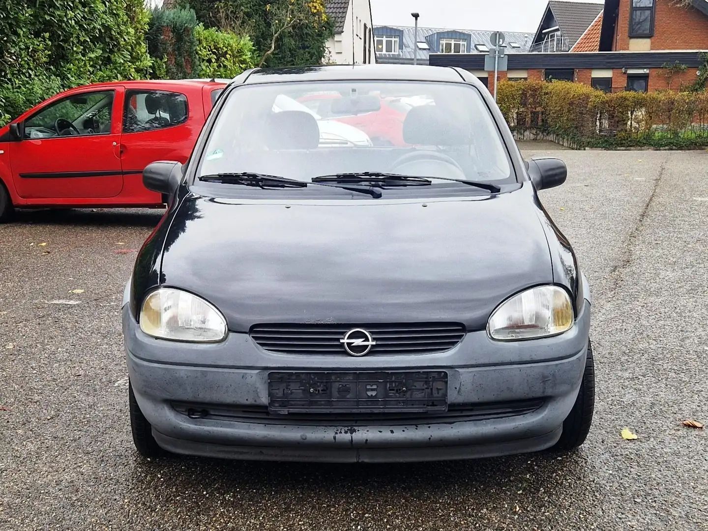 Opel Corsa Corsa 12V City/Tüv 04/20027/Alufelge/Winterauto Schwarz - 2
