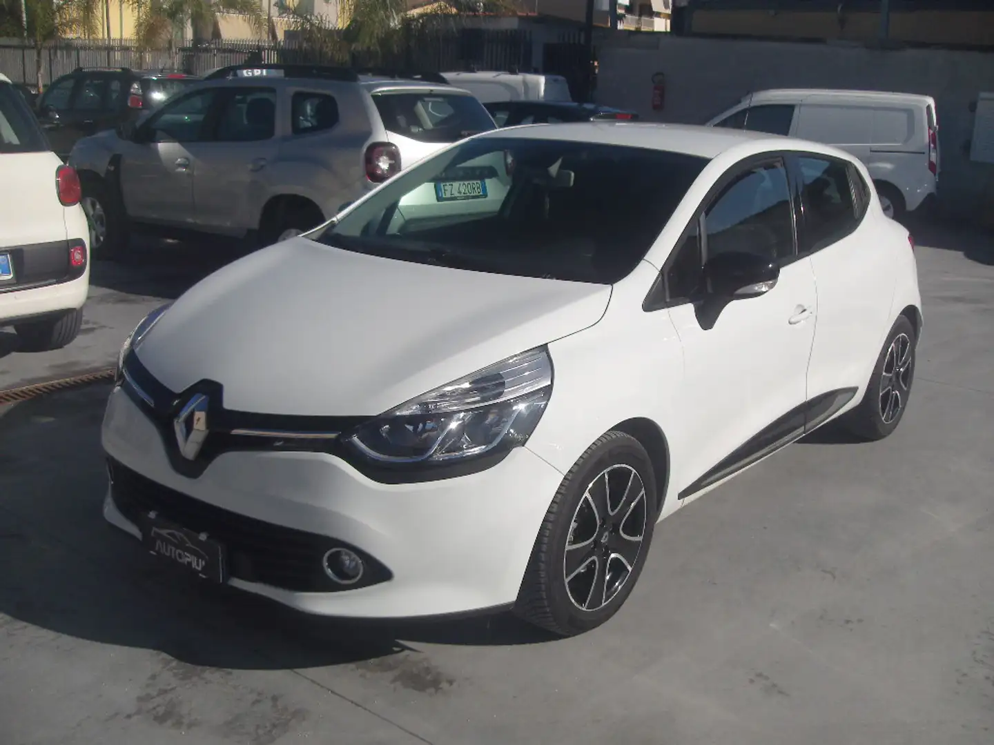 Renault Clio Clio IV 2012 5p 1.5 dci Live 75cv Weiß - 1